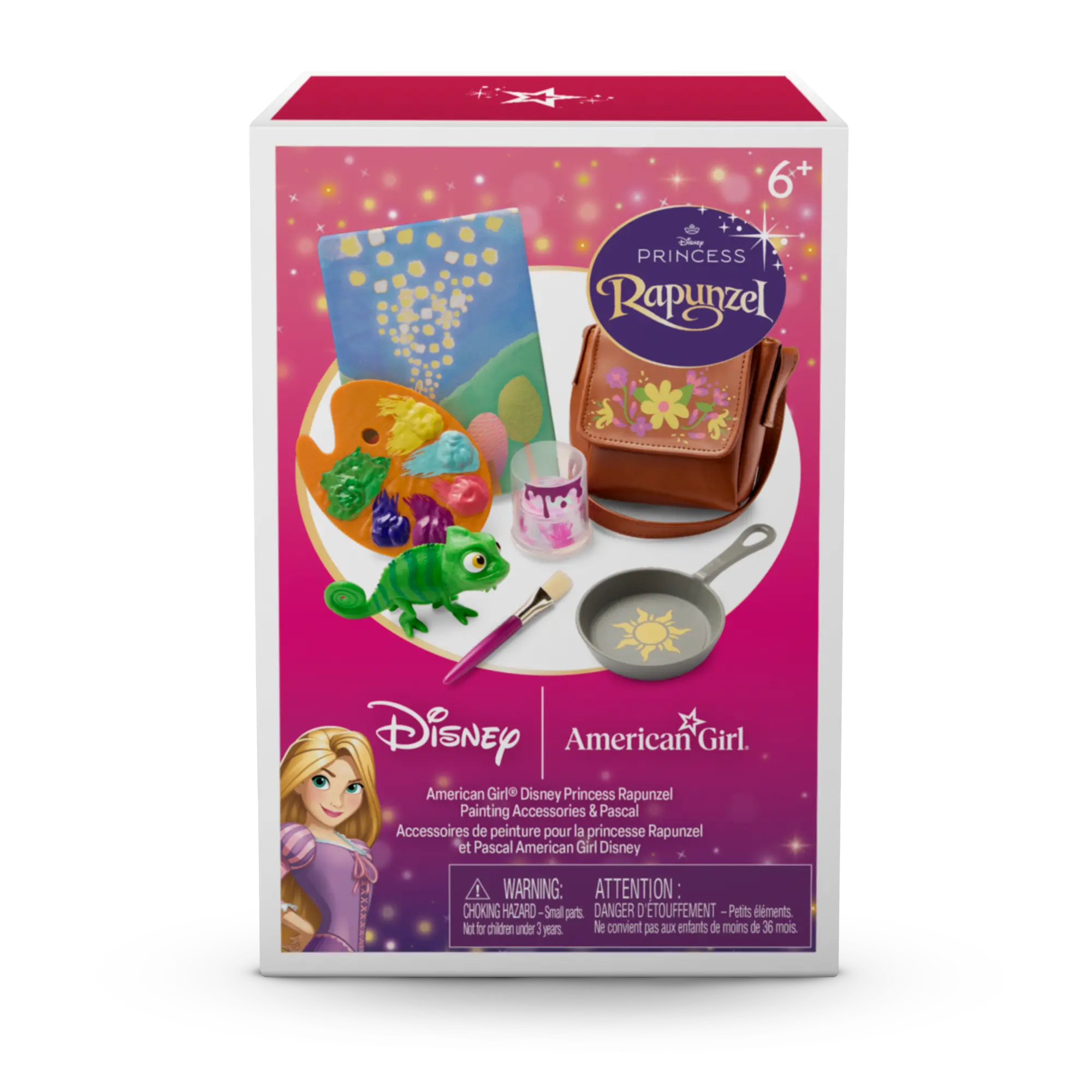 American Girl Disney Princess Rapunzel Painting Accessories & Pascal For 18-Inch Dolls - Image 10
