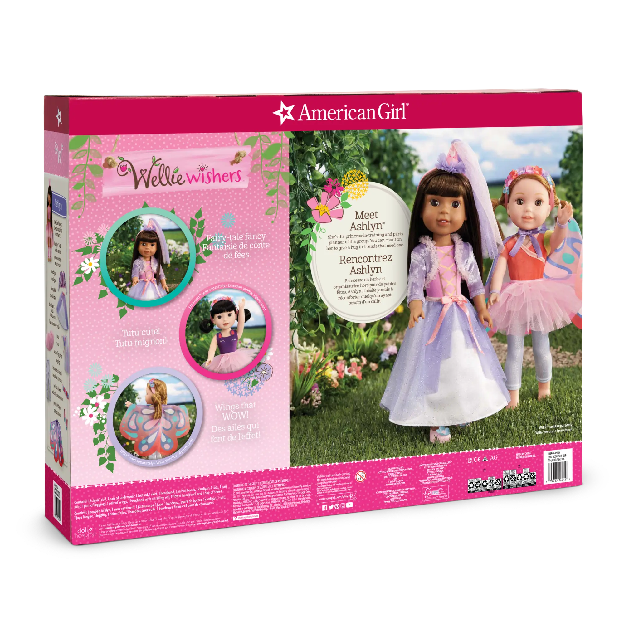Ashlyn's Fairy-Tale Dress-Up Set (Welliewishers) - Image 2