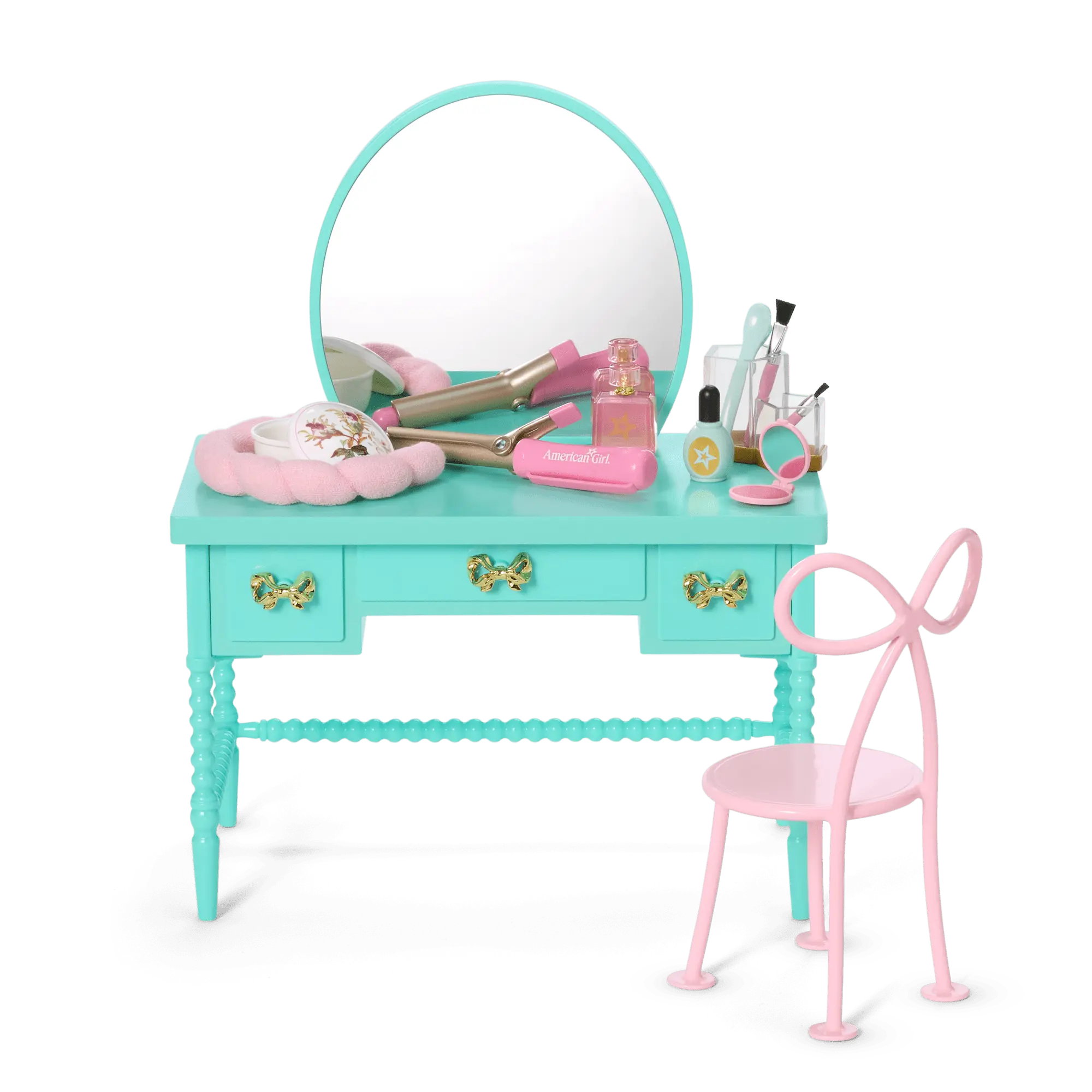Raquel's Vintage Vanity For 18-Inch Dolls (Girl Of The Year 2026)