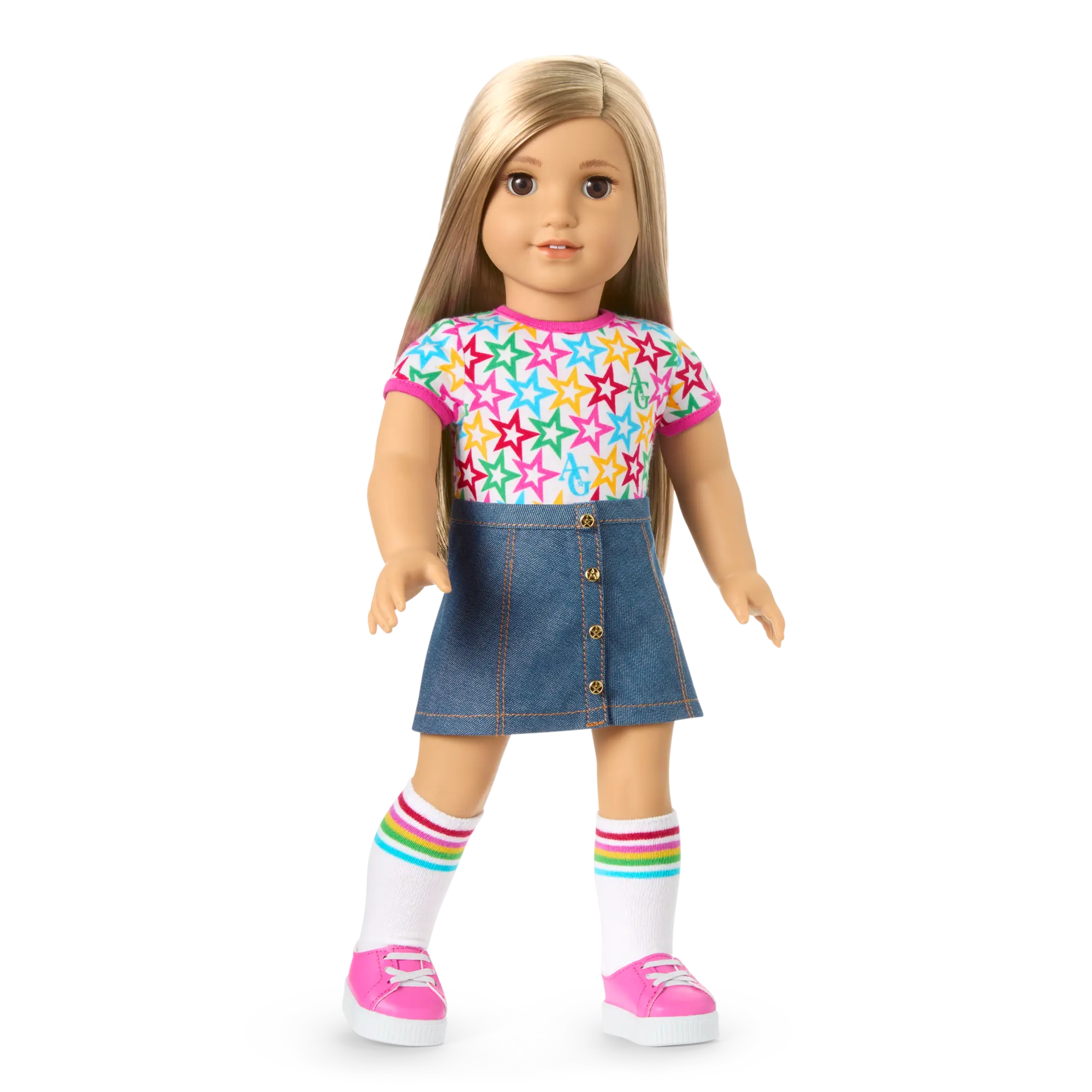 Truly Me 18-Inch Doll #131 With Straight Blonde Hair - Image 9