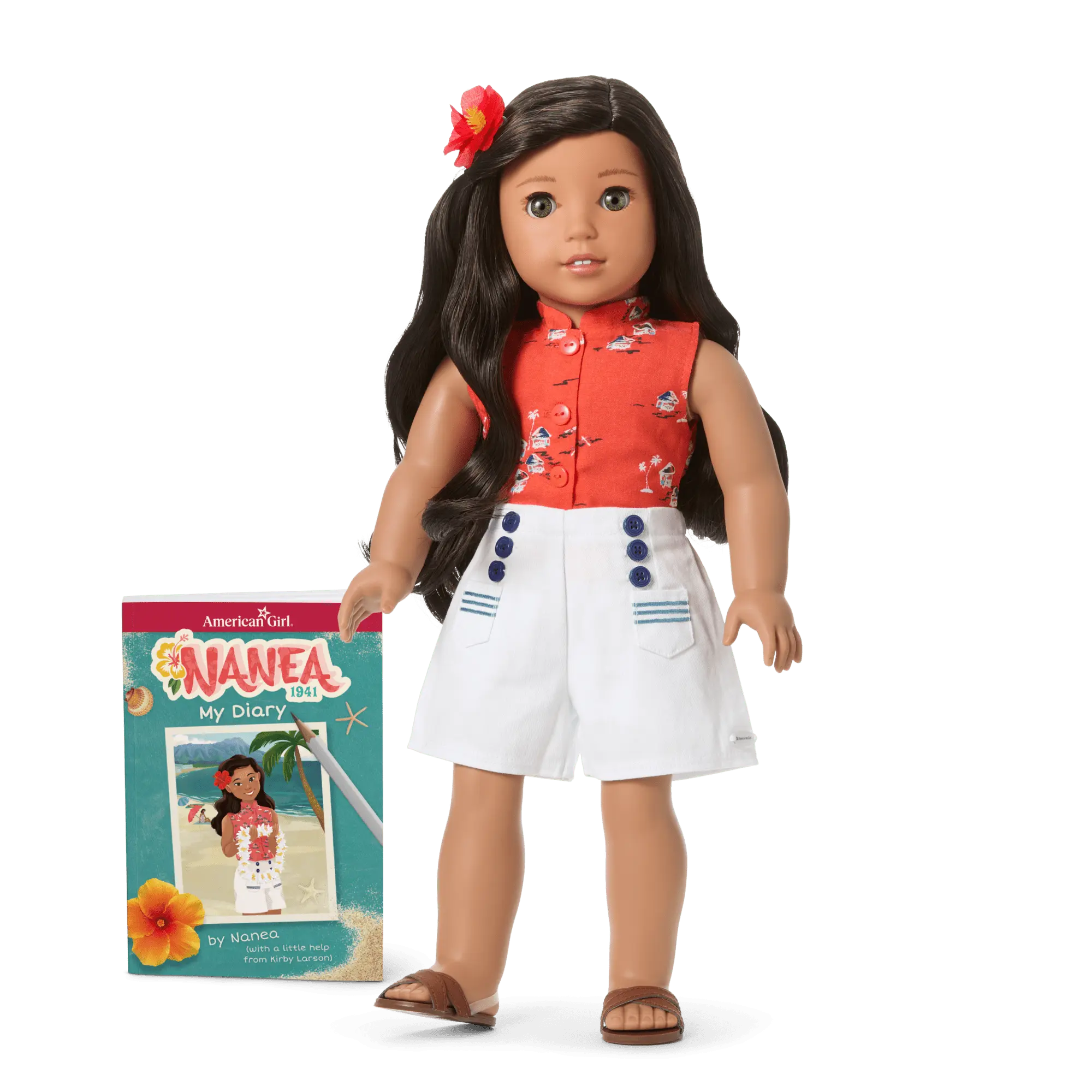 Nanea 18-Inch Doll & Journal (Historical Characters)