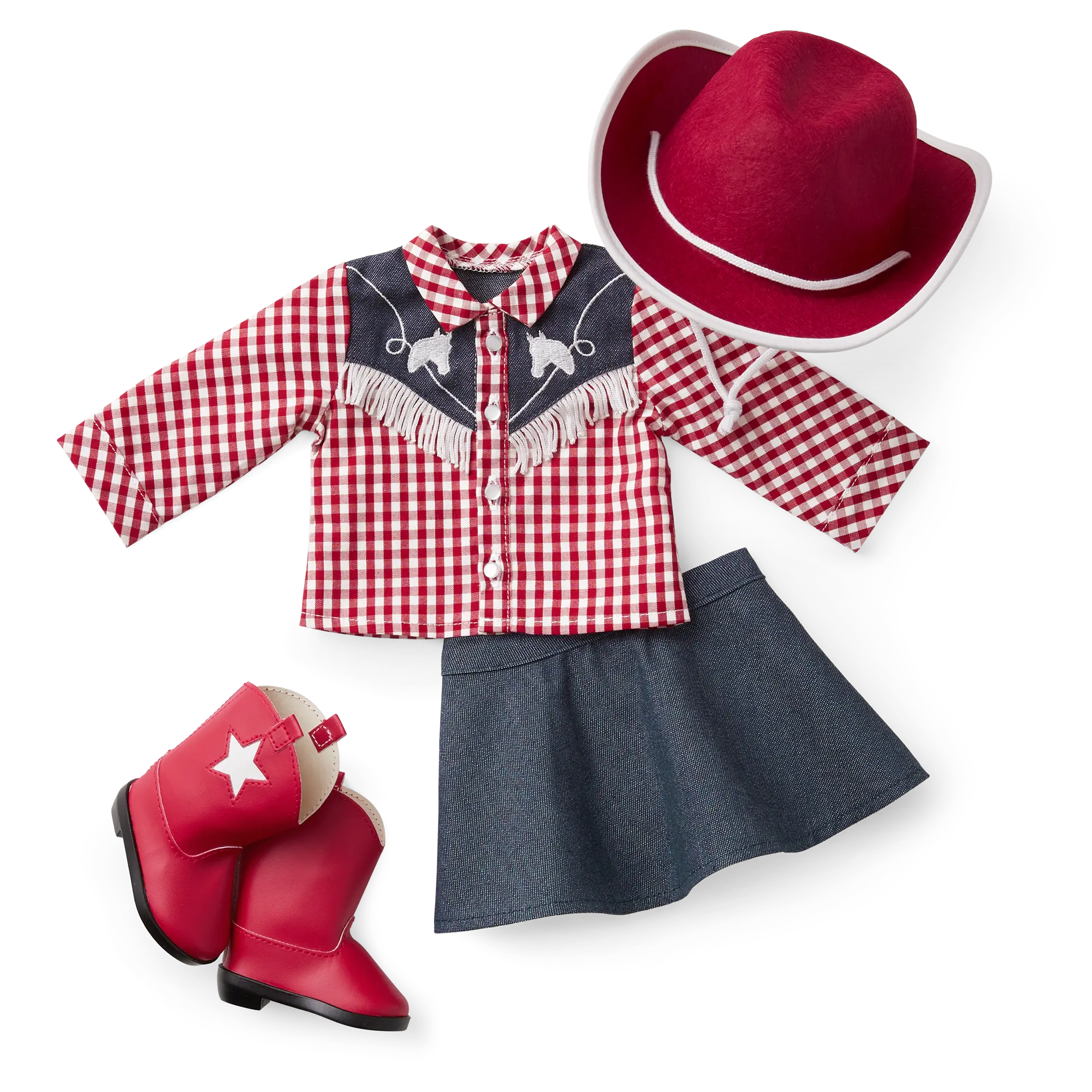 Maryellen's Cowgirl Costume For 18-Inch Dolls (Historical Characters)