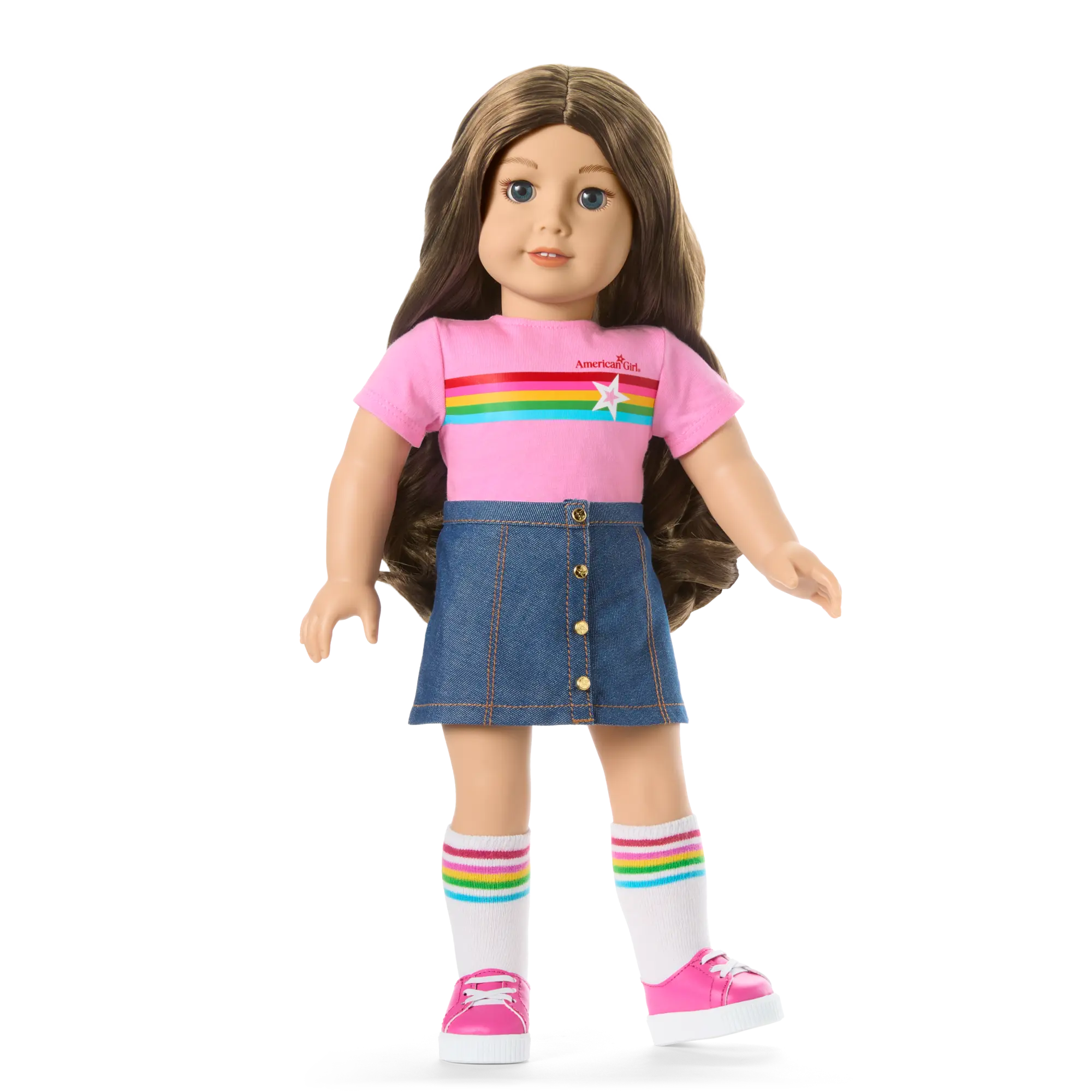 Truly Me 18-Inch Doll #126 With Wavy Brown Hair - Image 11