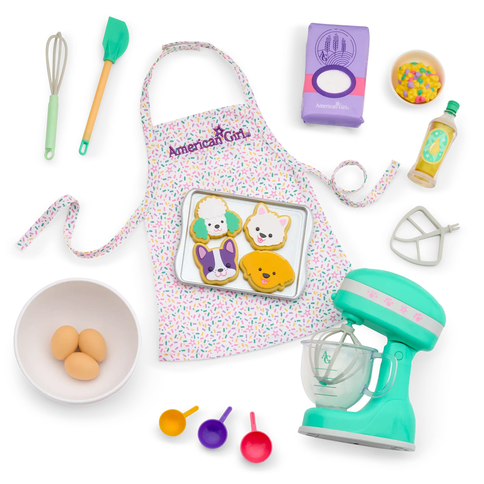 Summer's Baking Accessories For 18-Inch Dolls (Girl Of The Year 2025)