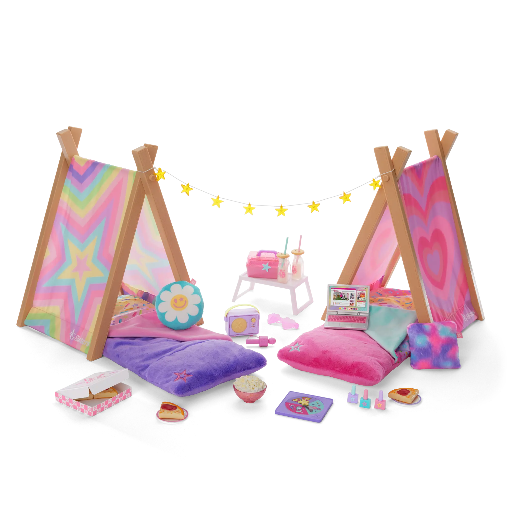 Ag Sisters Glamping Girls Sleepover Set