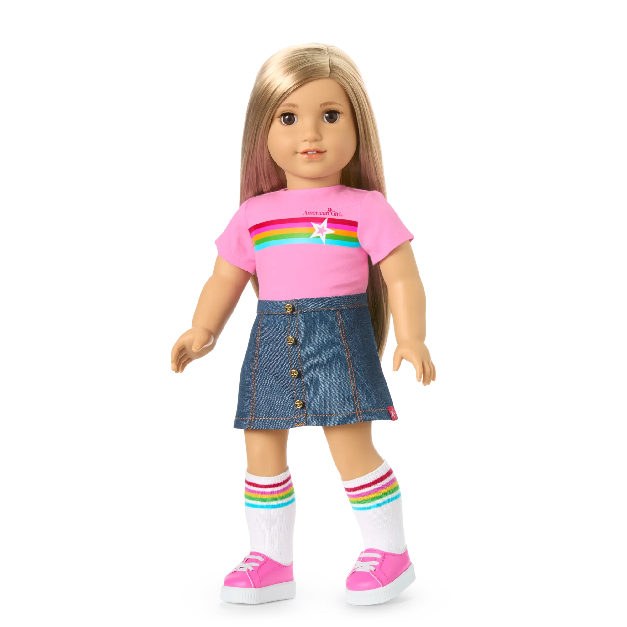 Truly Me 18-Inch Doll #131 With Straight Blonde Hair - Image 11