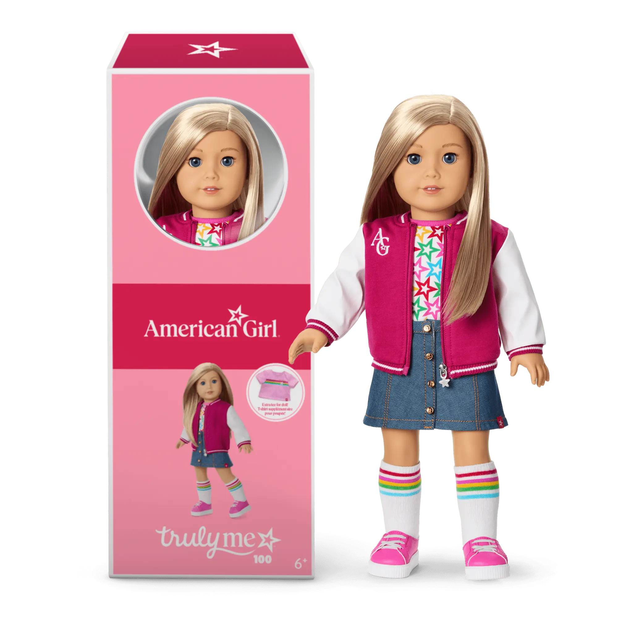 Truly Me 18-Inch Doll #100, Puppy, Mini Backpack & Accessories Ag Star Squad Bundle - Image 32