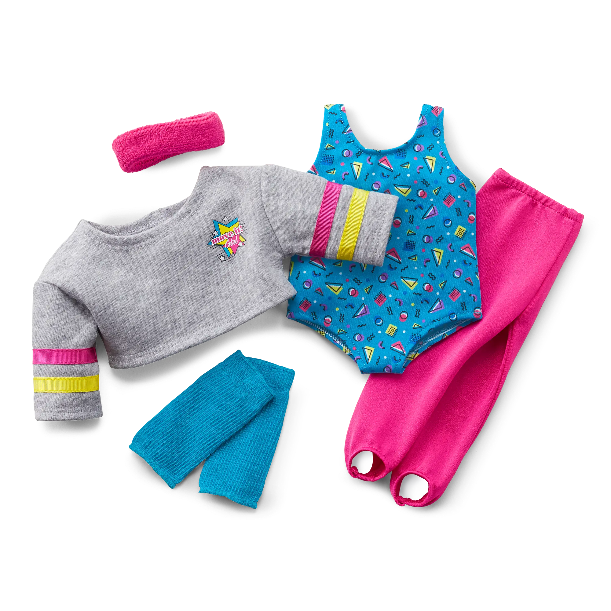 Courtney's Fitness Outfit For 18-Inch Dolls (Historical Characters)