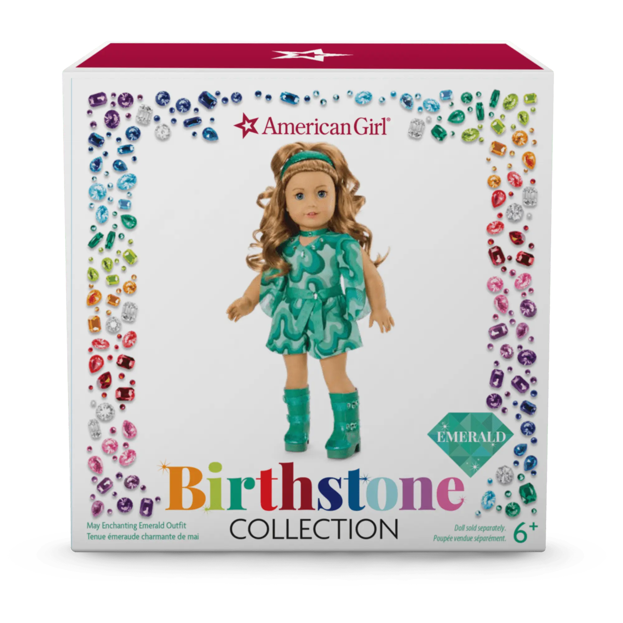 May Enchanting Emerald Outfit For 18-Inch Dolls - Image 7