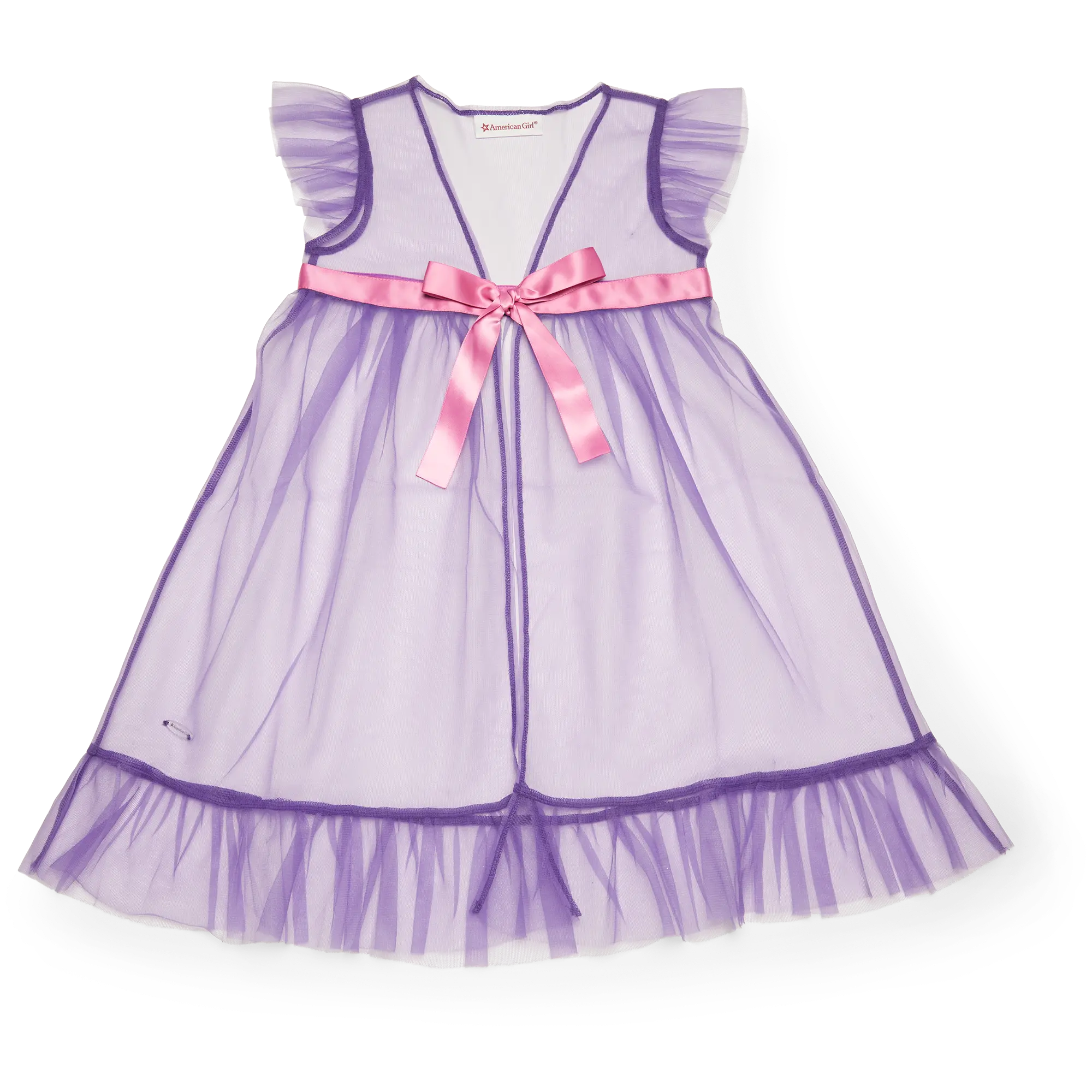 Royal Ruffles Nightie & Robe For Little Girls - Image 5