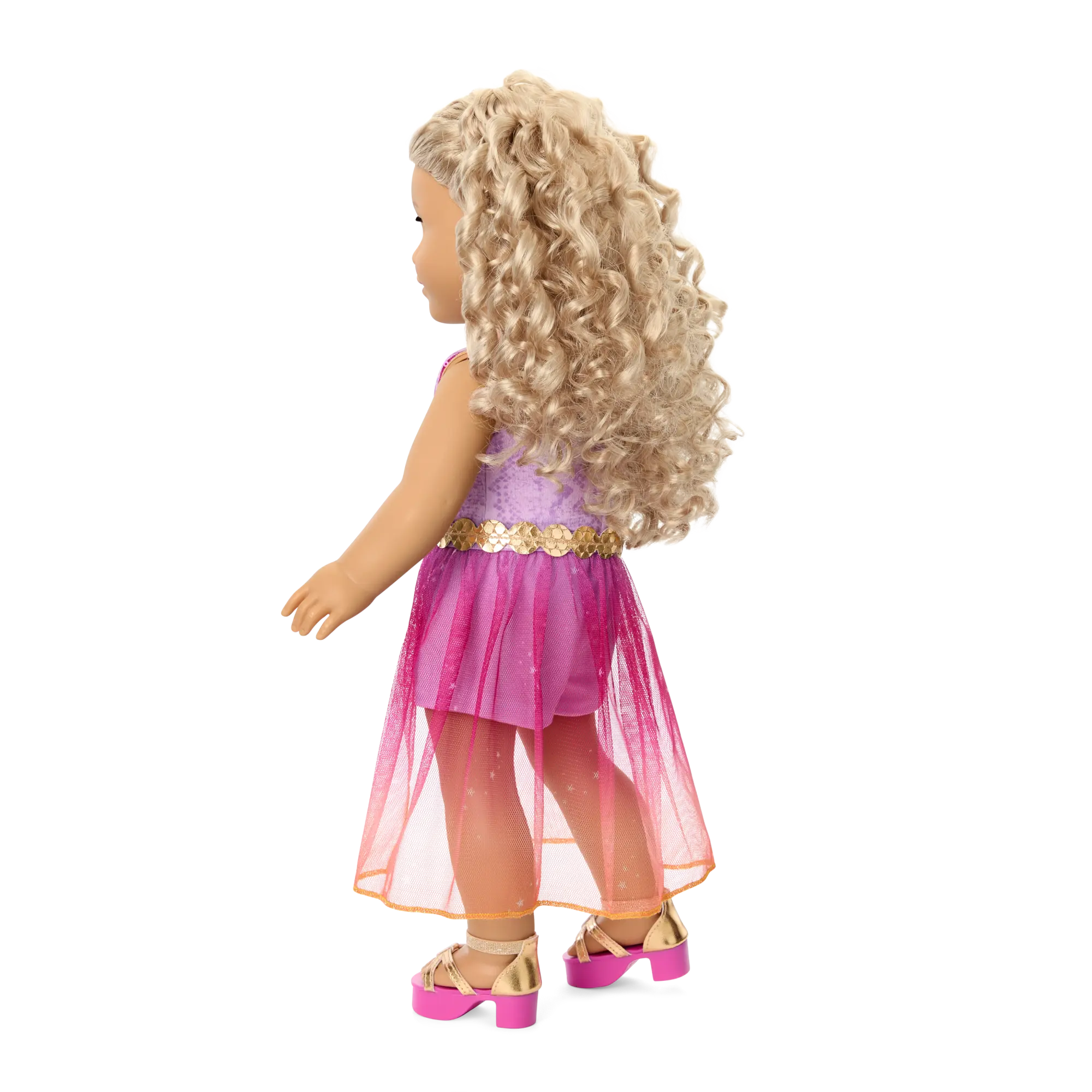 Glam Sparkly Concert Outfit & Colorful Teddy Bear Backpack & Accessory Set Bundle - Image 9