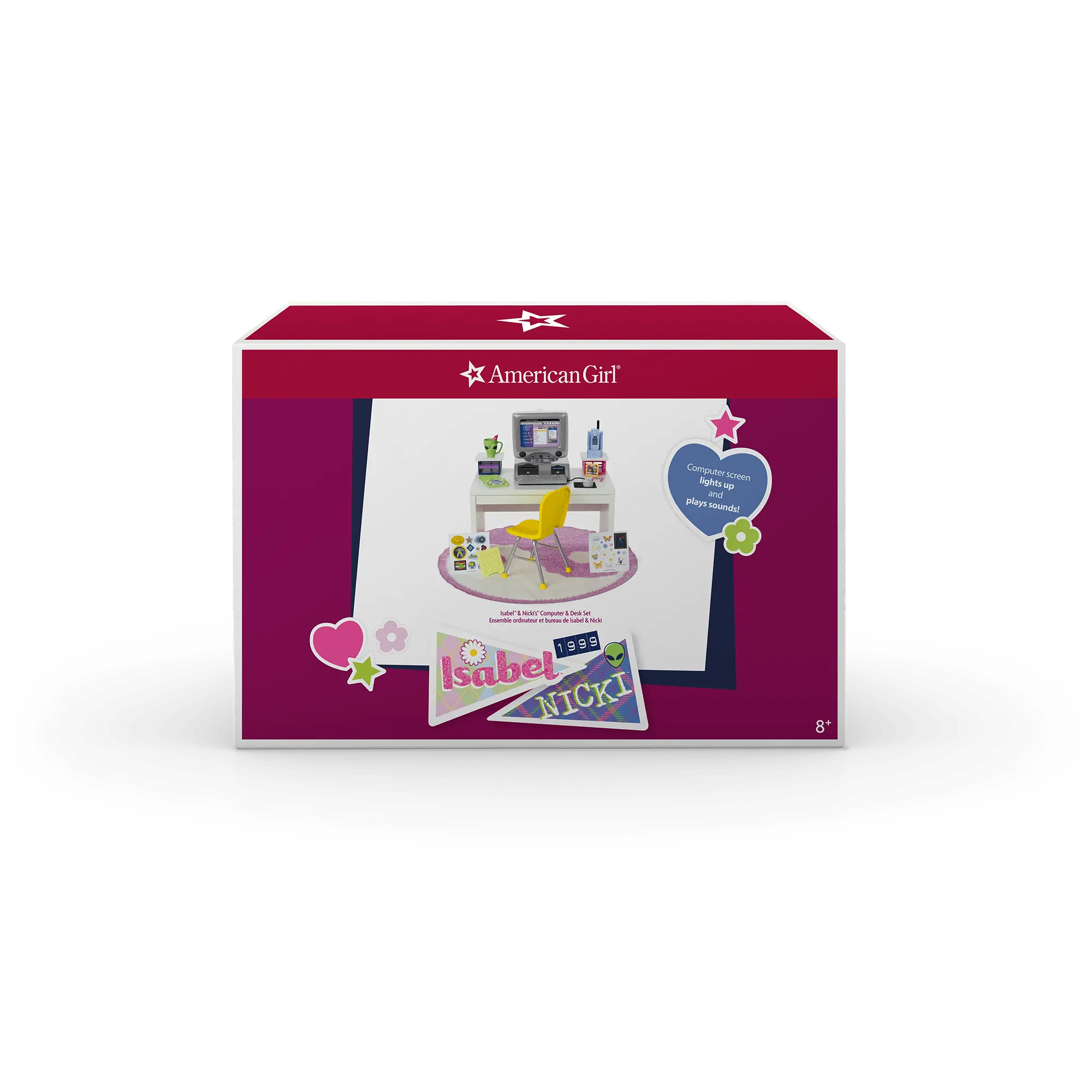 Isabel & Nicki's Computer & Desk Set For 18-Inch Dolls (Historical Characters) - Image 6