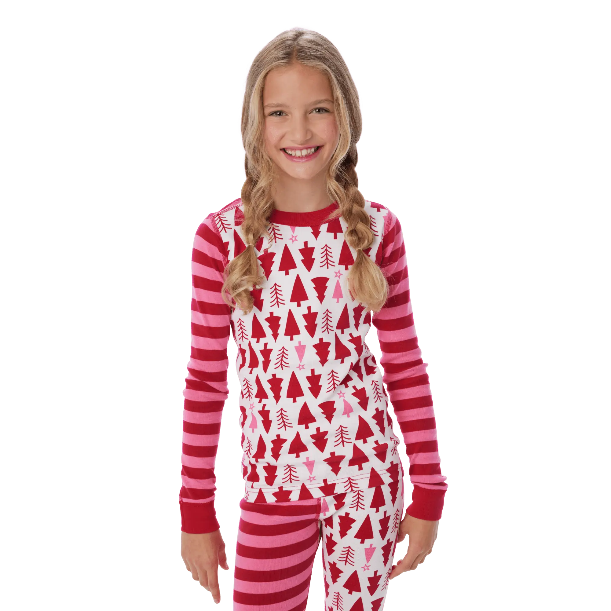 American Girl X Hanna Andersson Holiday Treetops Pajamas For Little Girls & Girls - Image 4