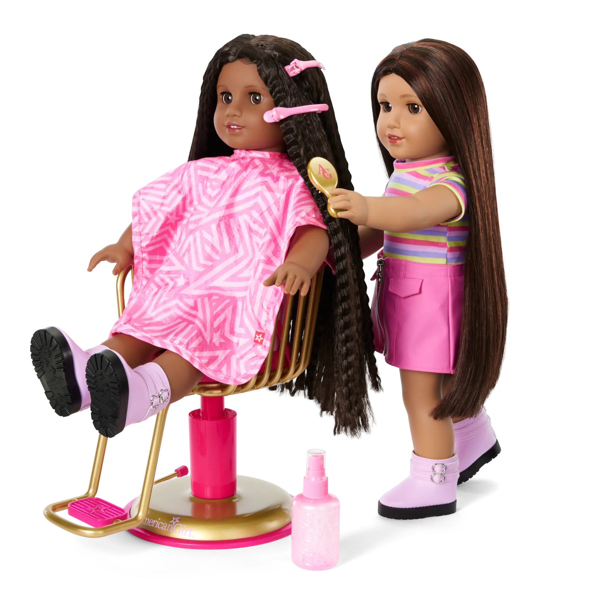 Long Hair Looks By Truly Me Salon Chair & Accessories For 18-Inch Dolls - Image 2