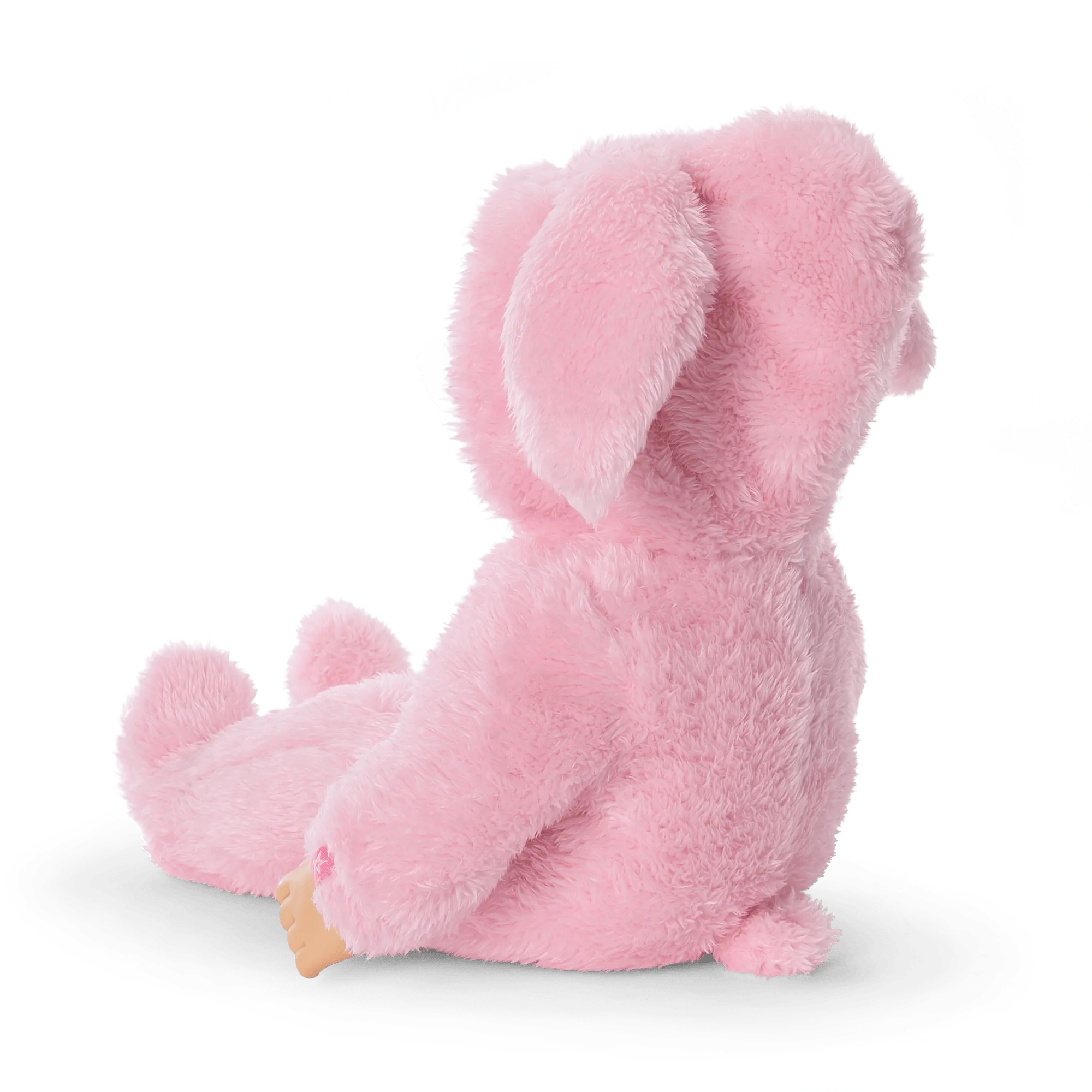 Playful Pink Bunny One-Piece Outfit For Bitty Baby Dolls - Image 4