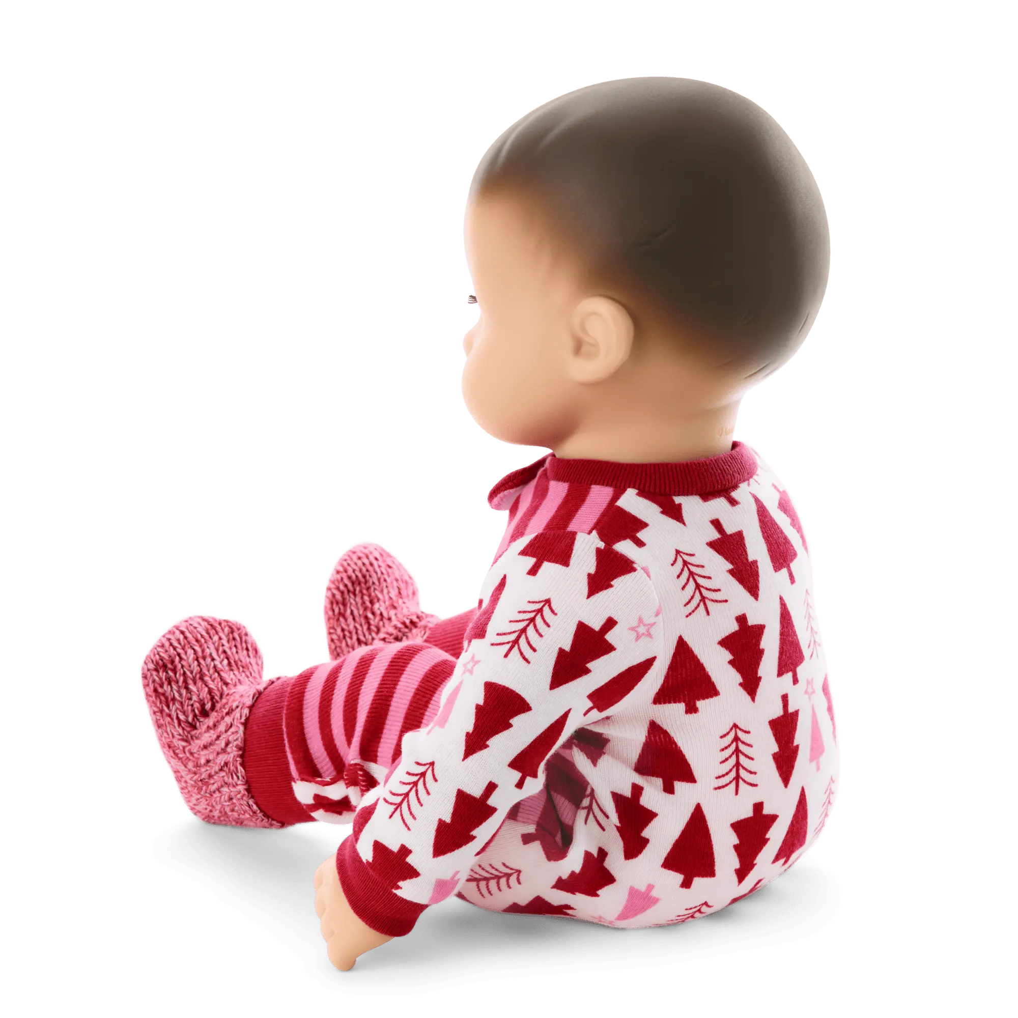 American Girl X Hanna Andersson Holiday Treetops Pajamas For Little Girls & Bitty Baby Dolls - Image 4