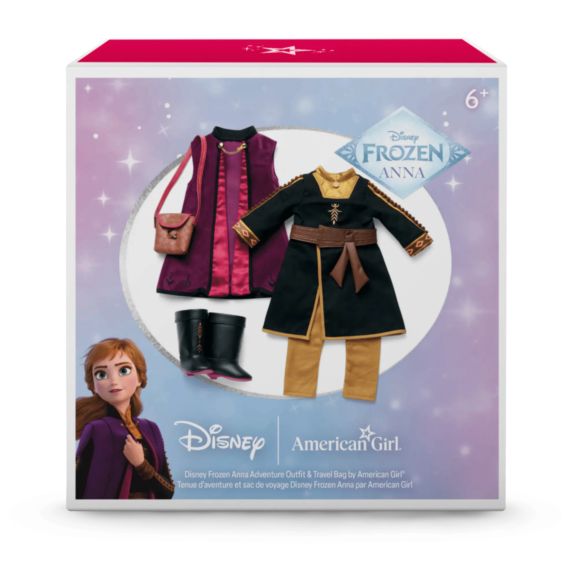 Disney Frozen Anna Adventure Outfit & Travel Bag For 18-Inch Dolls By American Girl - Image 11