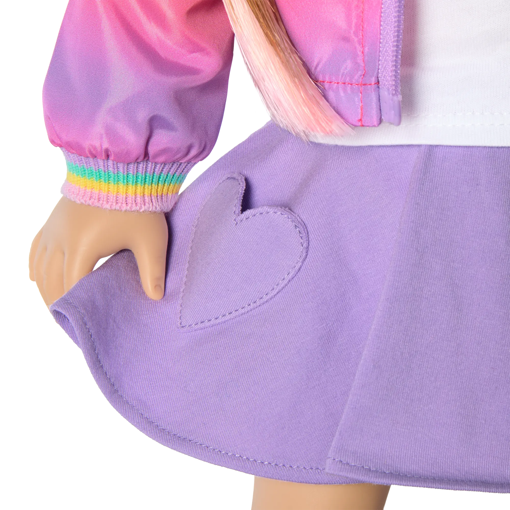 Summer's Waggy Pup Tails Outfit For 18-Inch Dolls (Girl Of The Year 2025) - Image 6