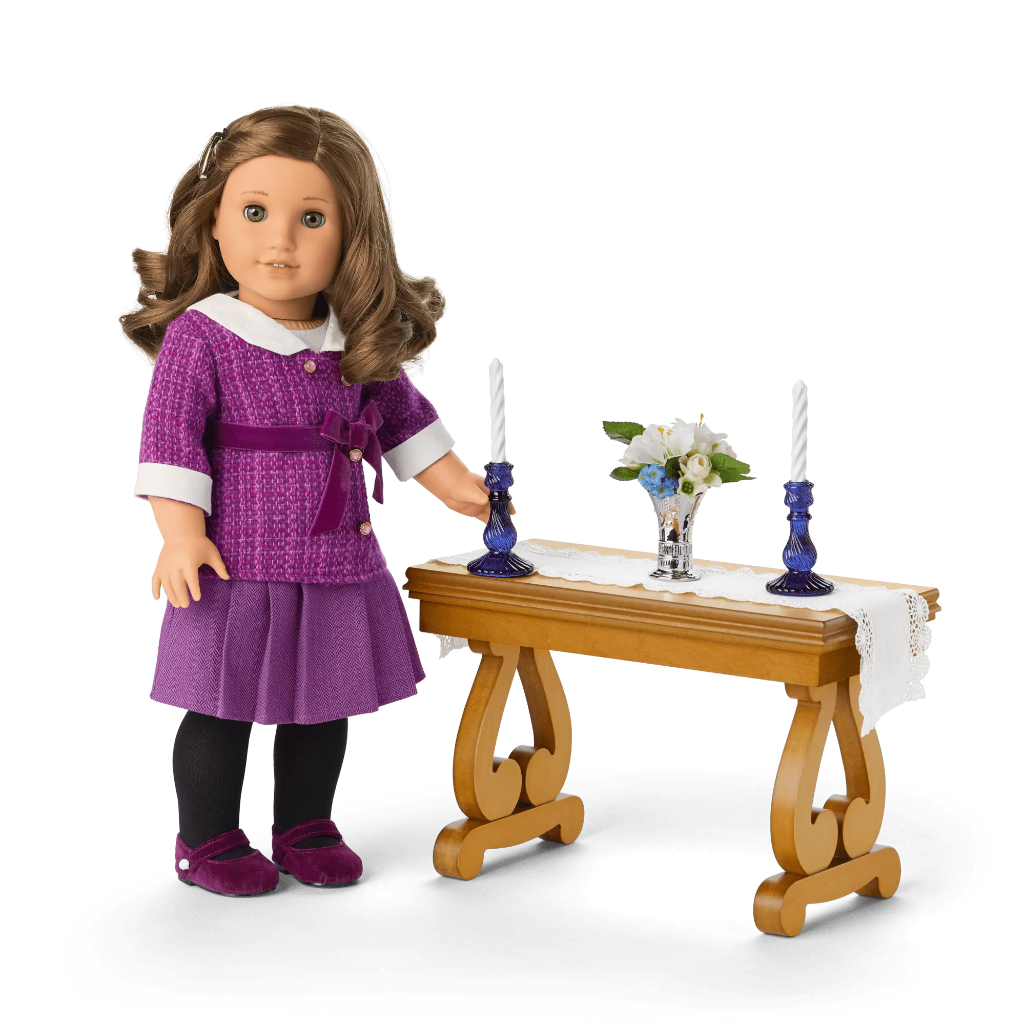 Rebecca's Parlor Table For 18-Inch Dolls (Historical Characters) - Image 2
