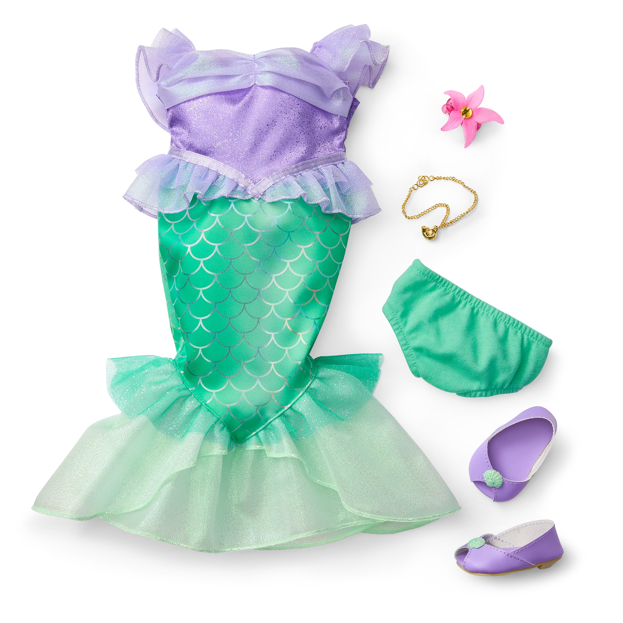 American Girl Disney Princess Ariel 18-Inch Doll - Image 7