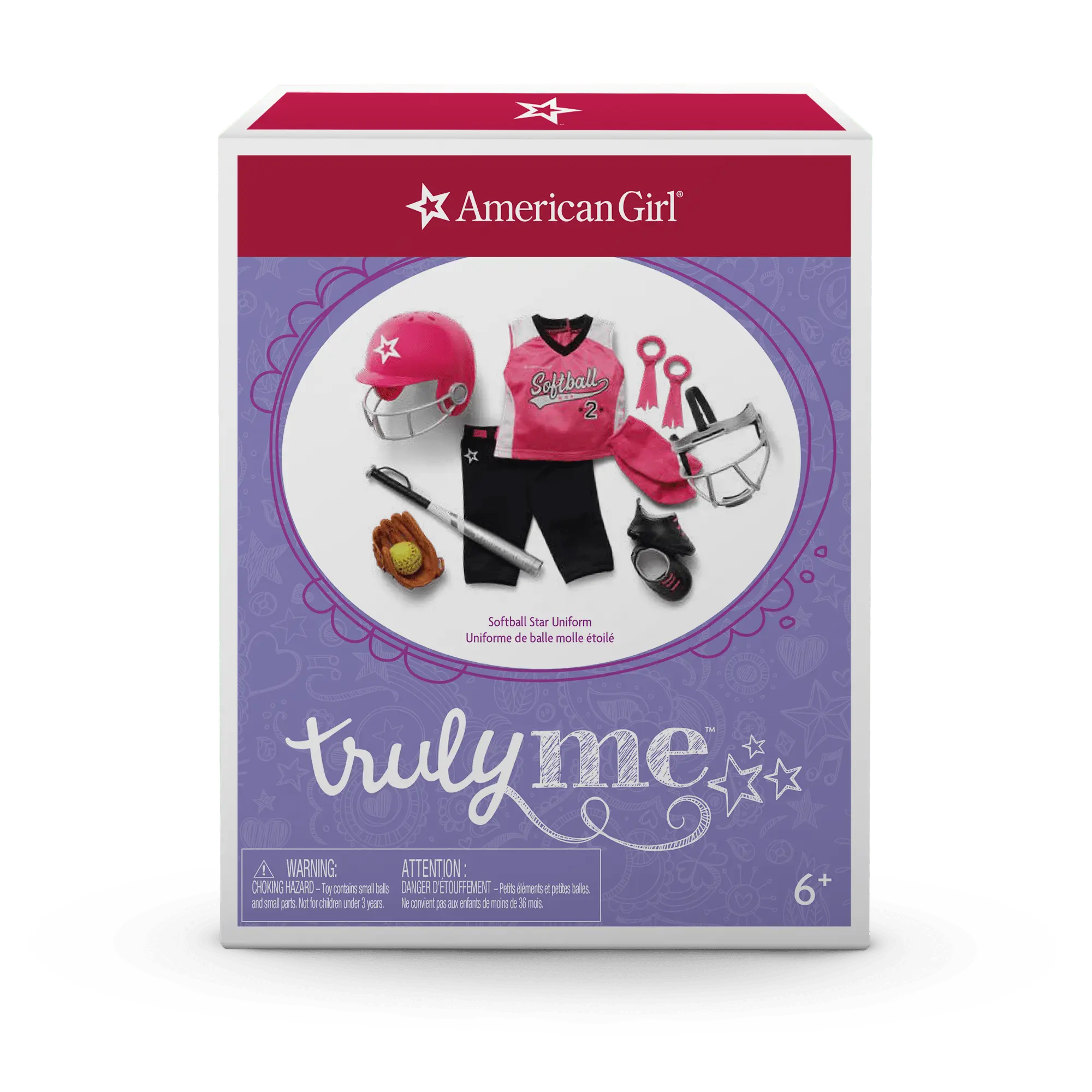 Softball Star Uniform For 18-Inch Dolls - Image 7