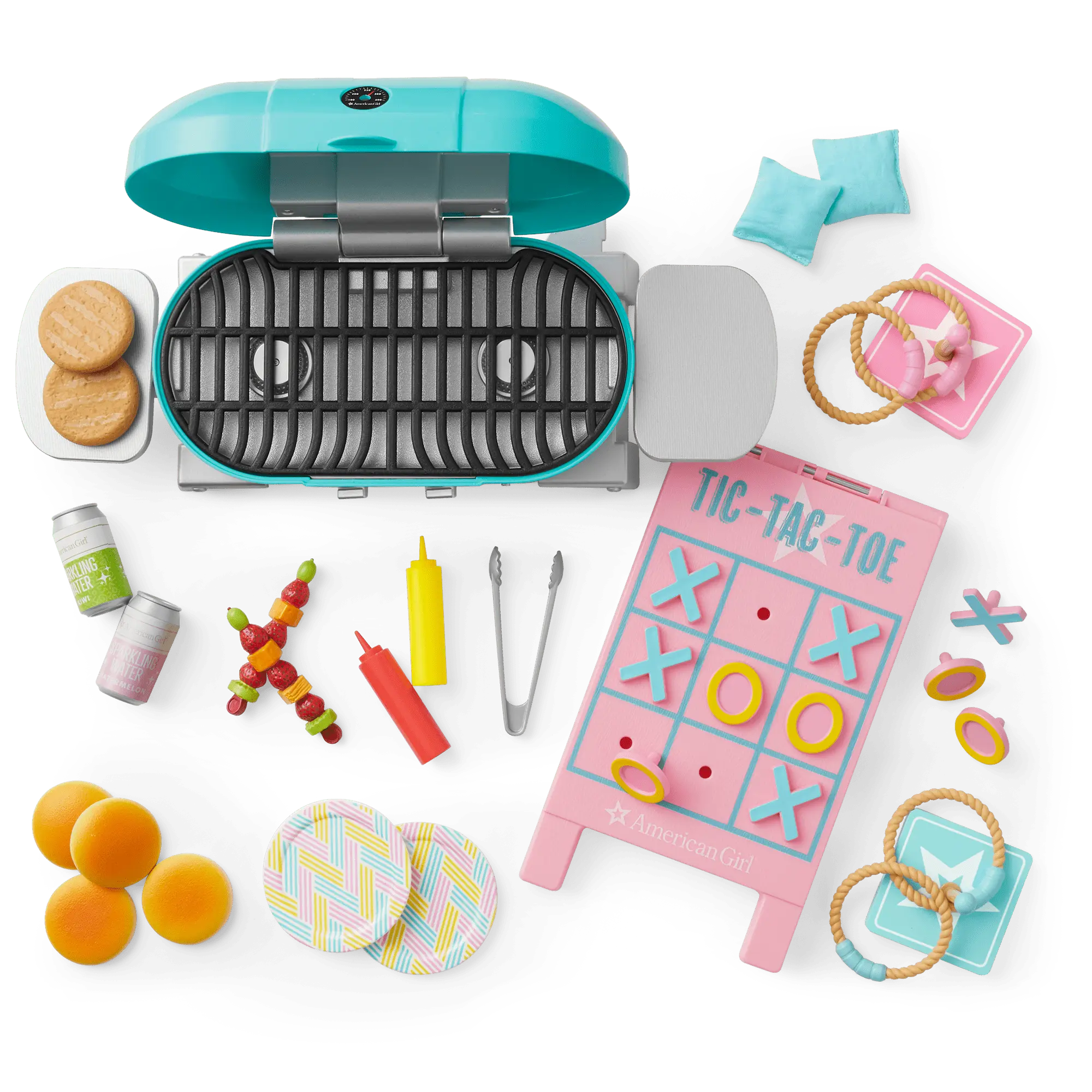 American Girl Grill & Games Set For 18-Inch Dolls - Image 3