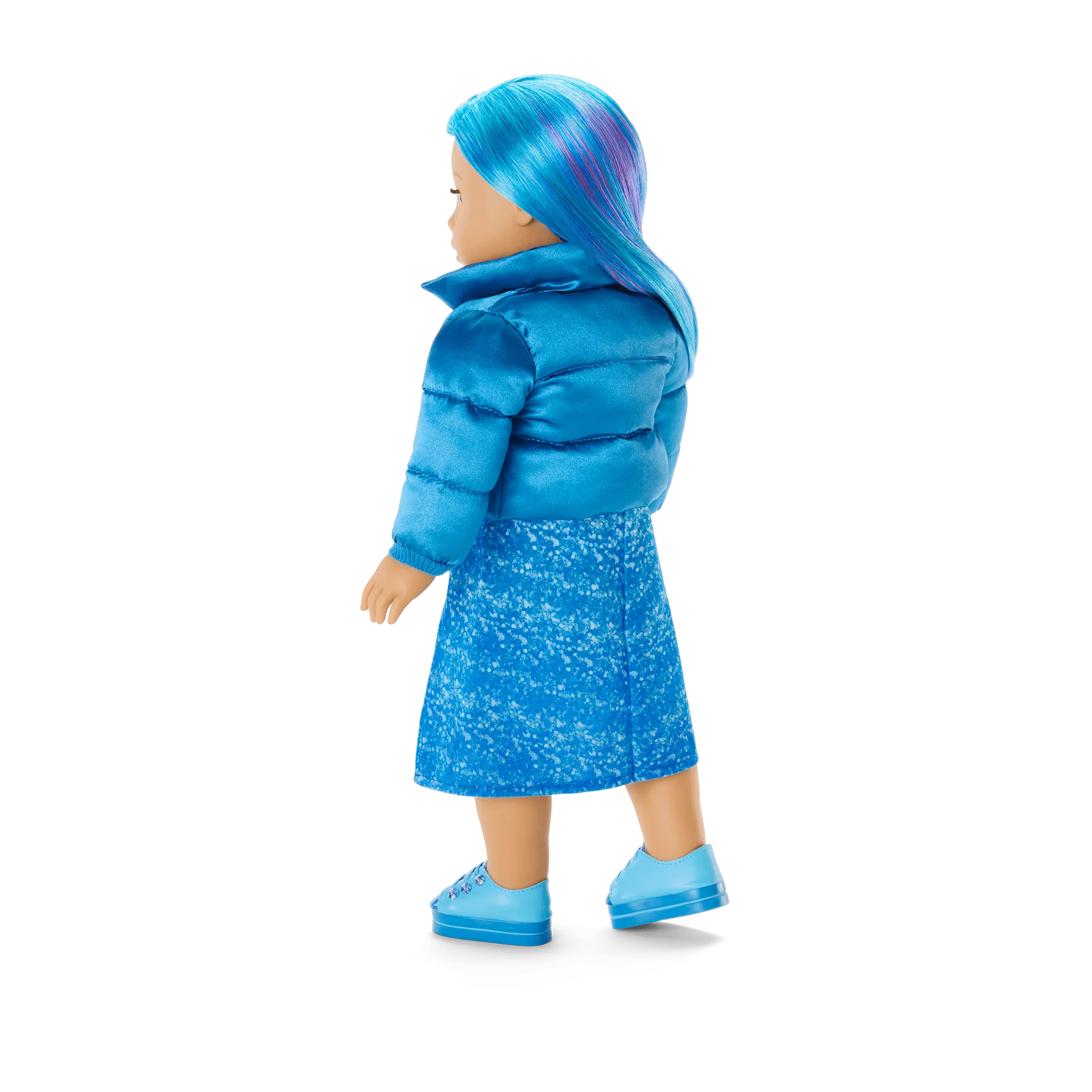 December Blue Beauty Topaz Outfit For 18-Inch Dolls - Image 3