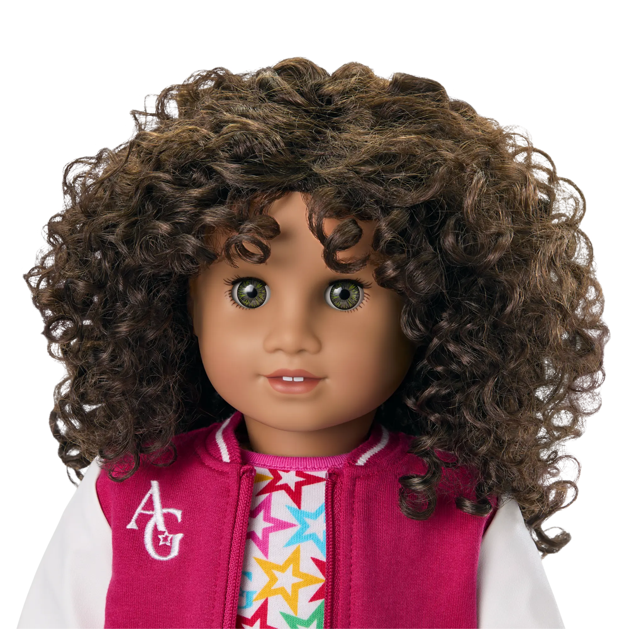 Truly Me 18-Inch Doll #132 With Curly Dark-Brown Hair - Image 4