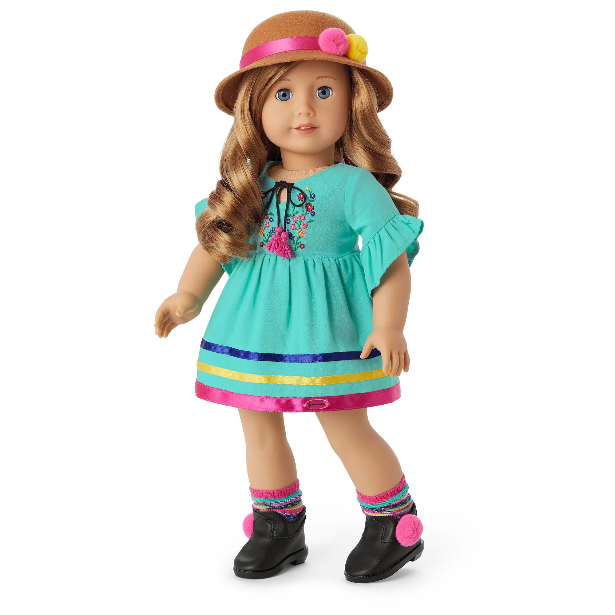 World Traveler In Peru & Peruvian Souvenir Set For 18-Inch Dolls - Image 3