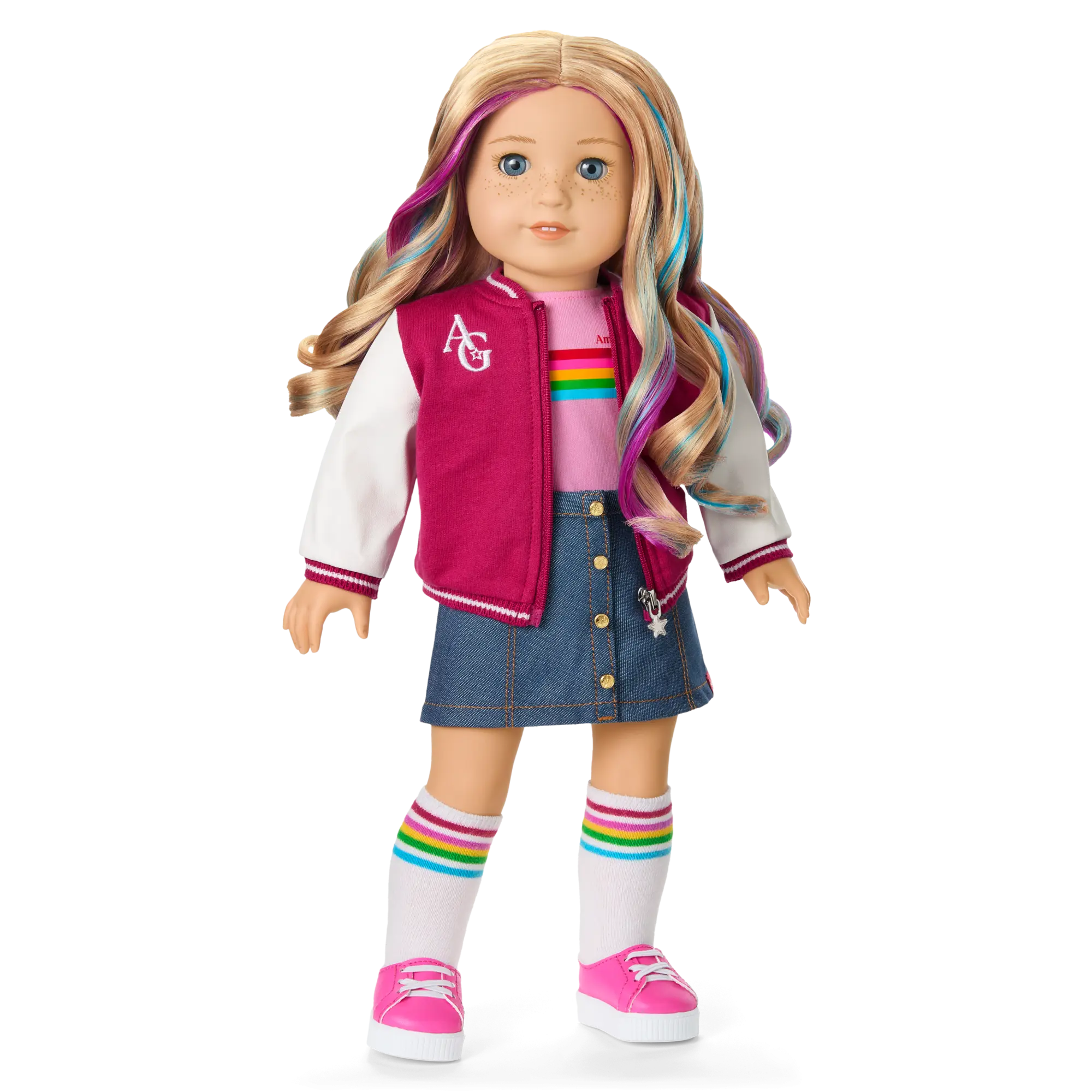 Truly Me 18-Inch Doll #110, Puppy, Mini Backpack & Accessories Ag Star Squad Bundle - Image 14