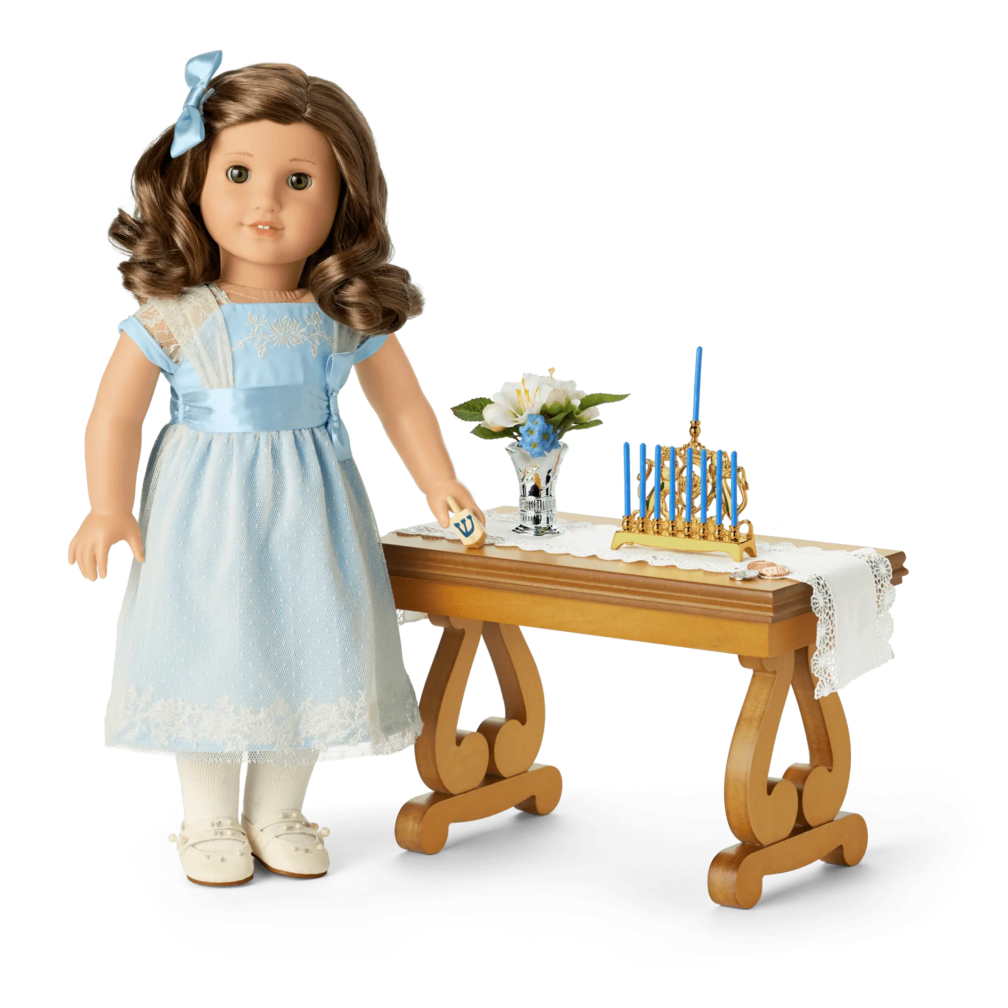 Rebecca's Parlor Table For 18-Inch Dolls (Historical Characters) - Image 3
