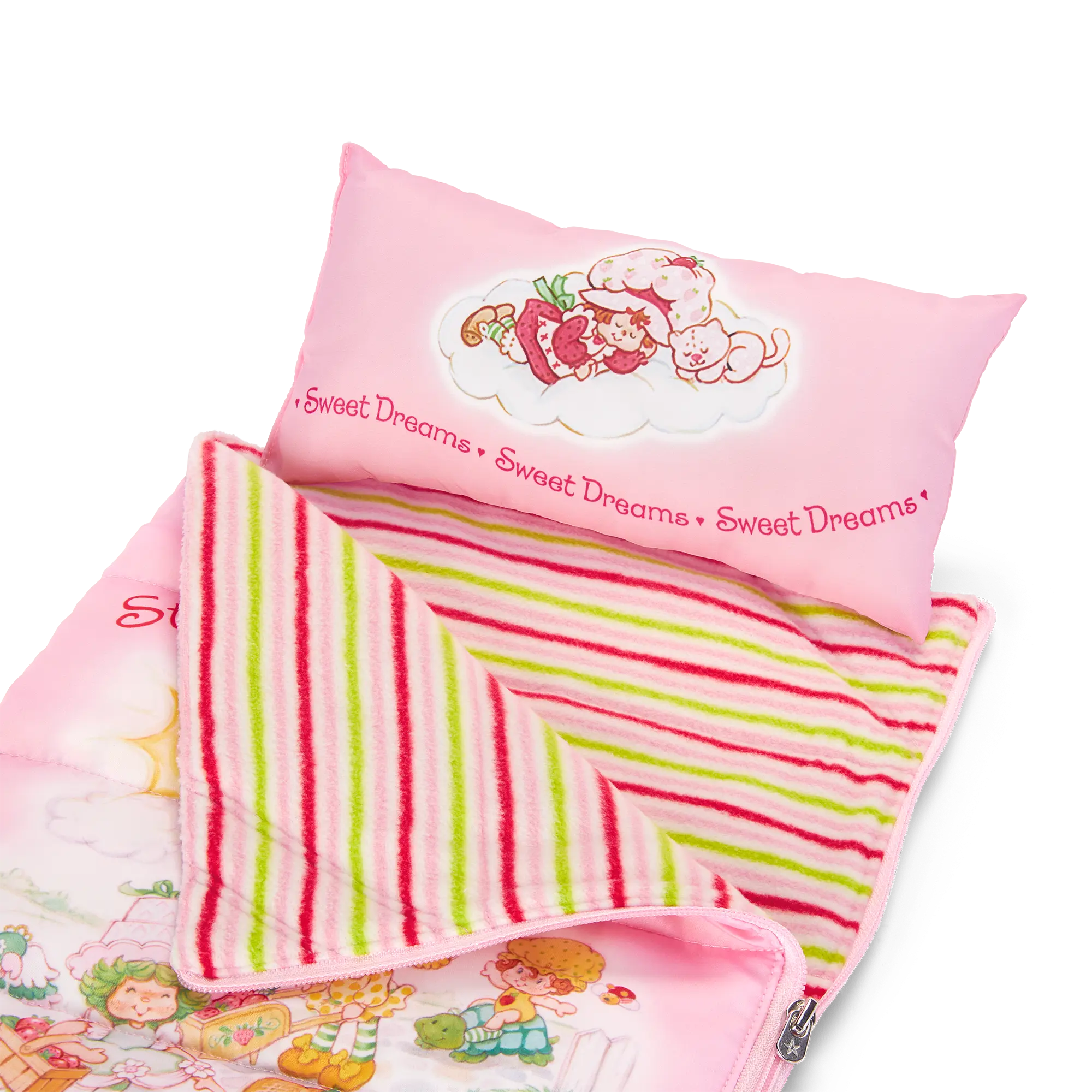 Courtney's Strawberry Shortcake Sleeping Bag Set For 18-Inch Dolls (Historical Characters) - Image 3