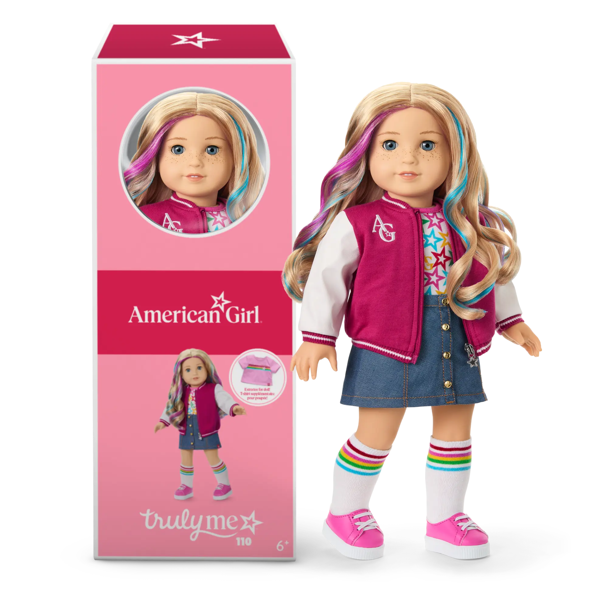 Truly Me 18-Inch Doll #110, Puppy, Mini Backpack & Accessories Ag Star Squad Bundle - Image 33