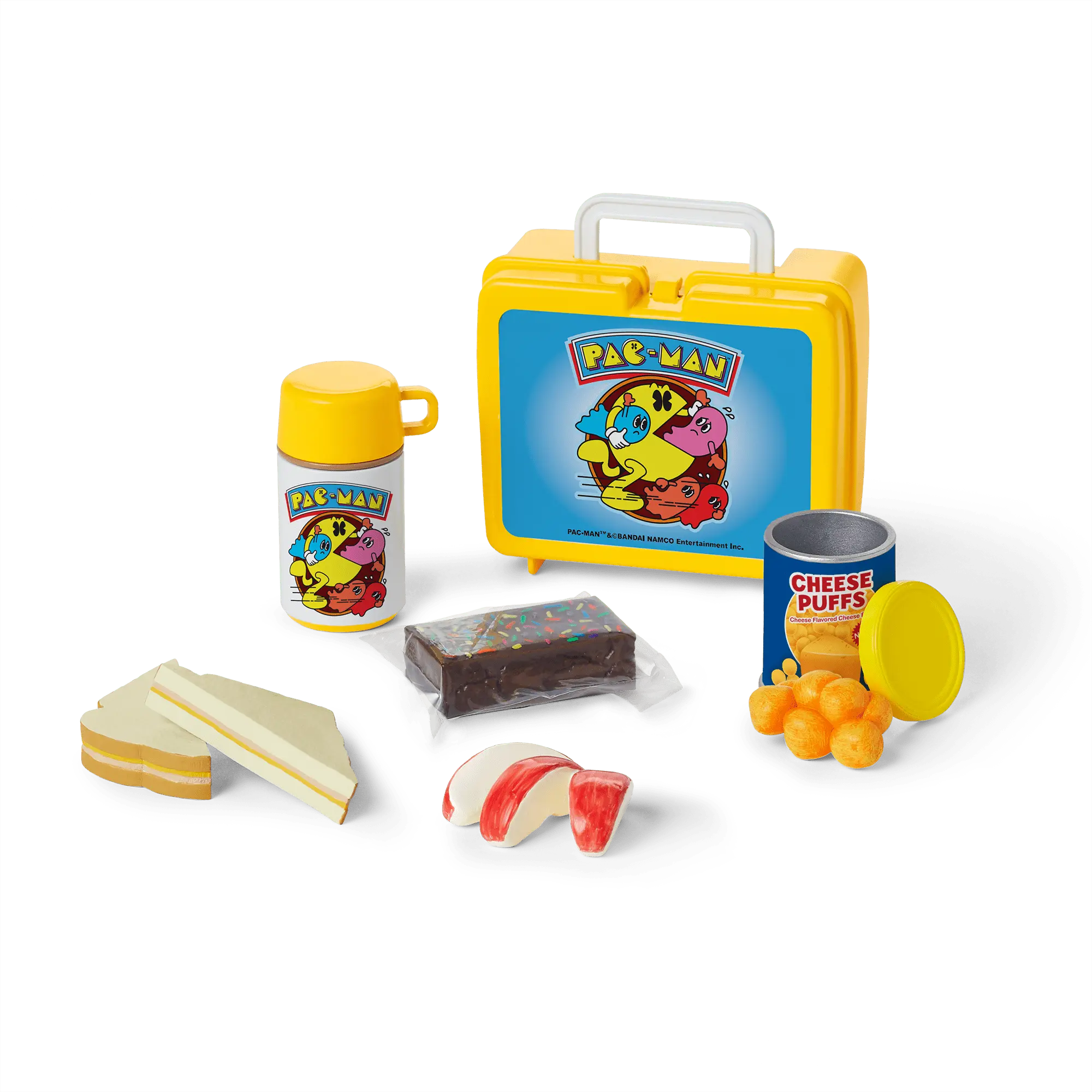 Courtney's Pac-Man Lunch Set For 18-Inch Dolls (Historical Characters)