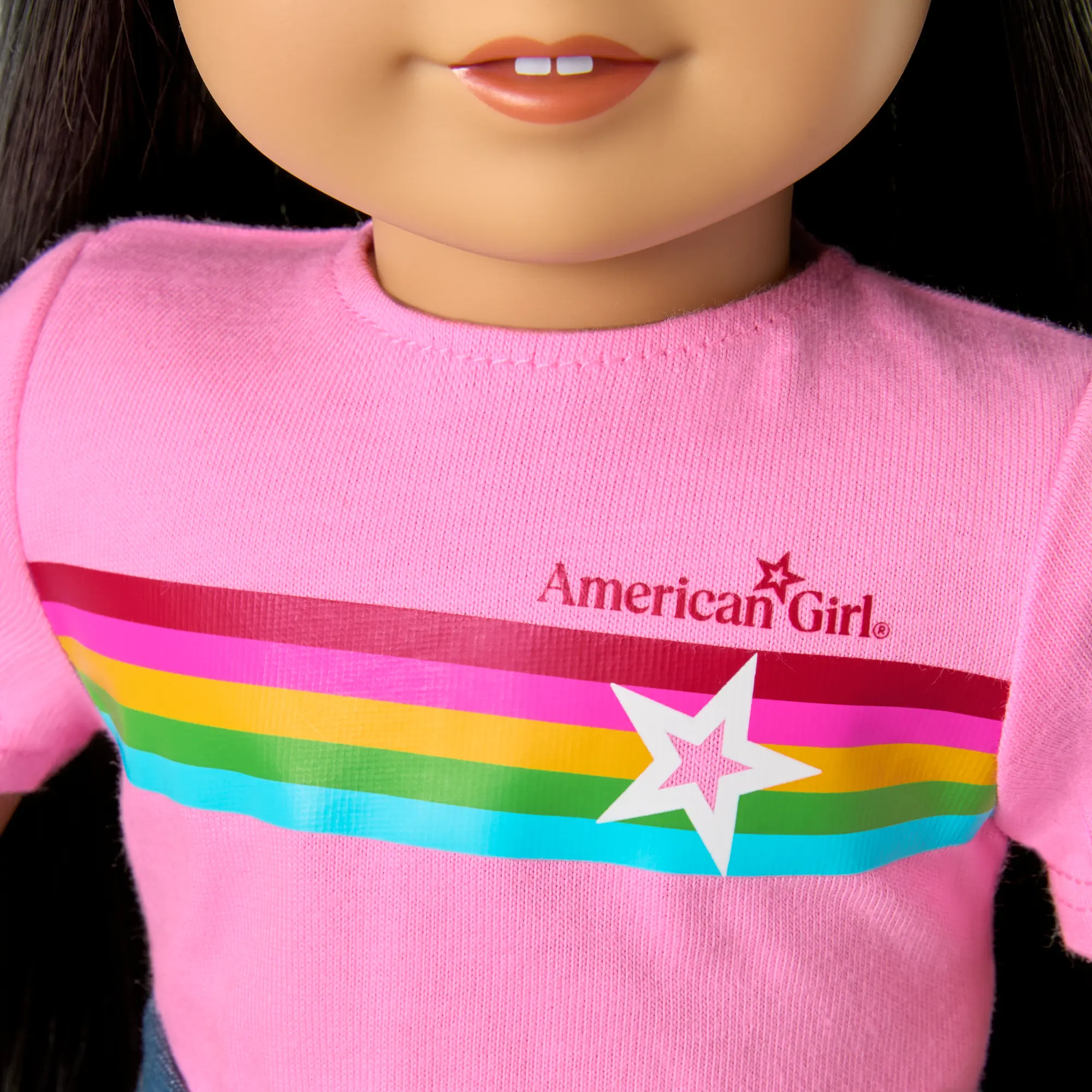 Truly Me 18-Inch Doll #130 With Straight Black-Brown Hair - Image 10
