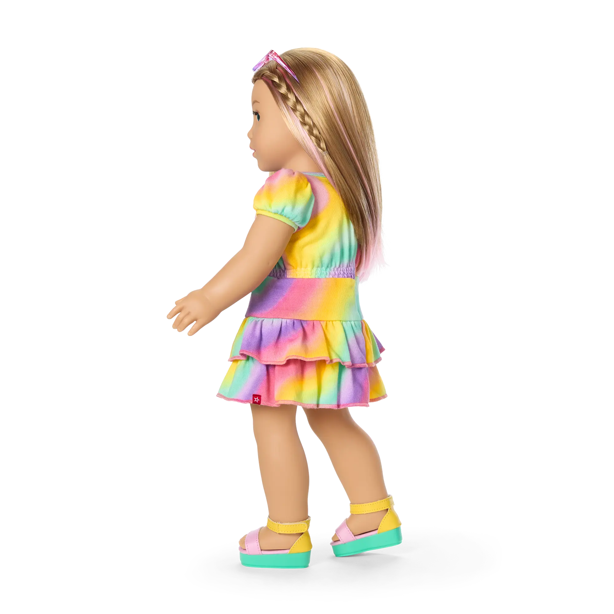 Summer's Rainbow Swirl Dress For Girls & 18-Inch Dolls + Summer Doll (Girl Of The Year 2025) - Image 2