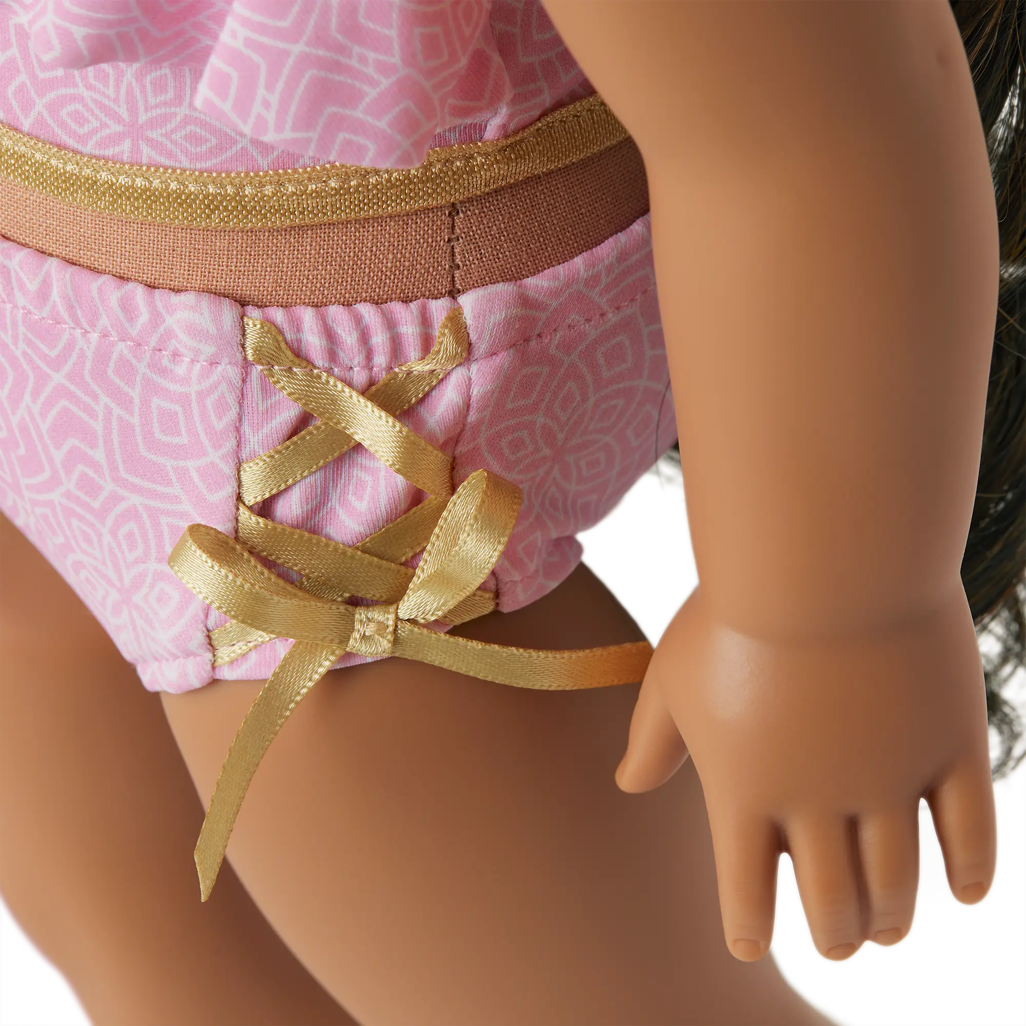 Rosy Resort Swimsuit For 18-Inch Dolls - Image 5