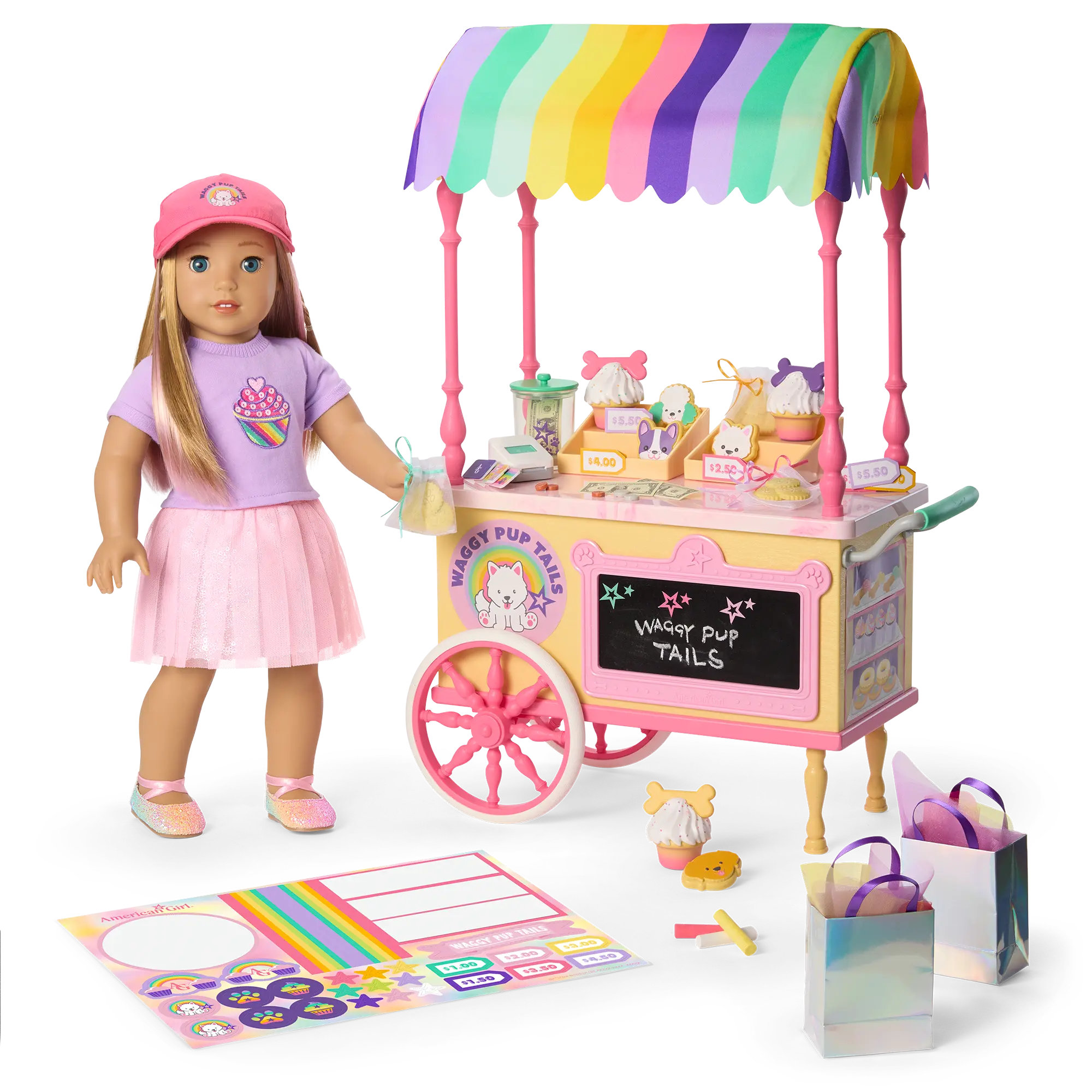 Summer's Treat Cart For 18-Inch Dolls (Girl Of The Year 2025) - Image 2