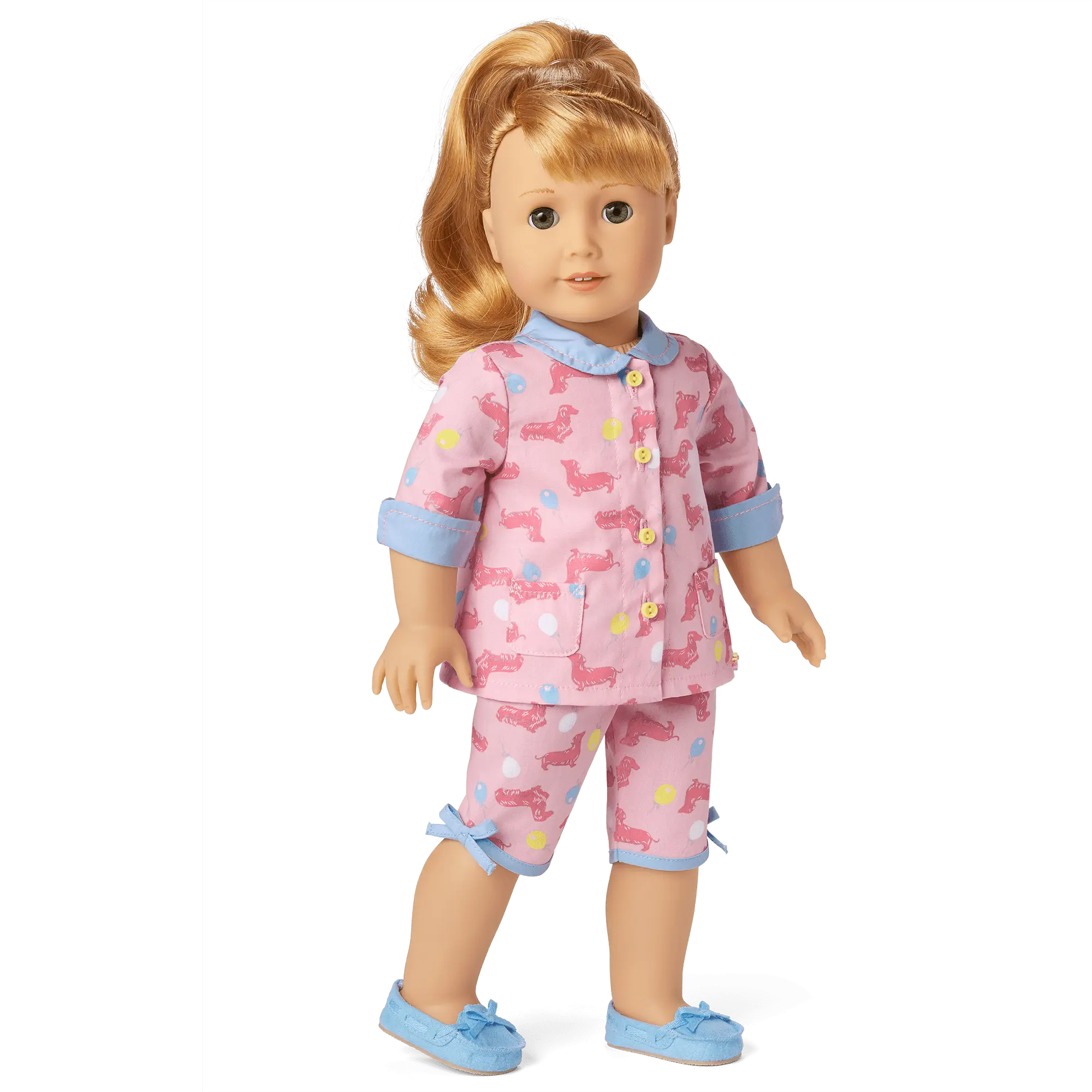 Maryellen's Dachshund Pajamas For 18-Inch Dolls (Historical Characters) - Image 2