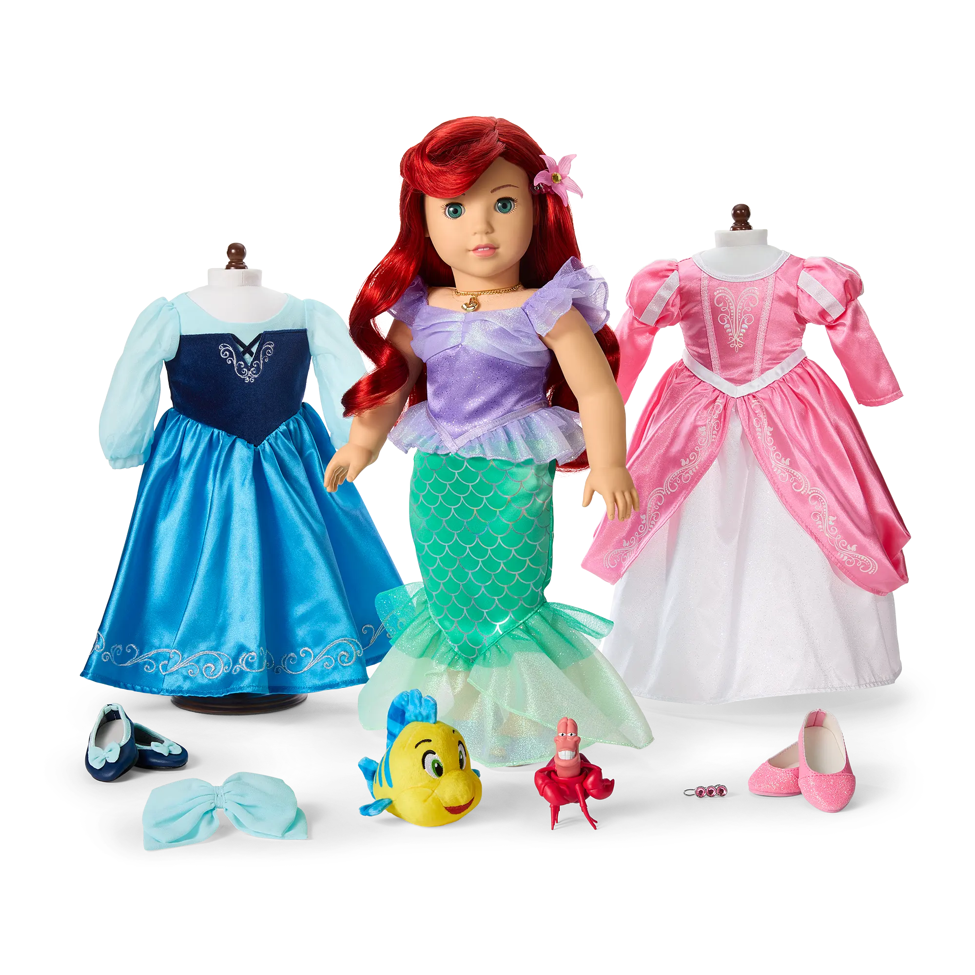 American Girl Disney Princess Ariel Doll Story Bundle
