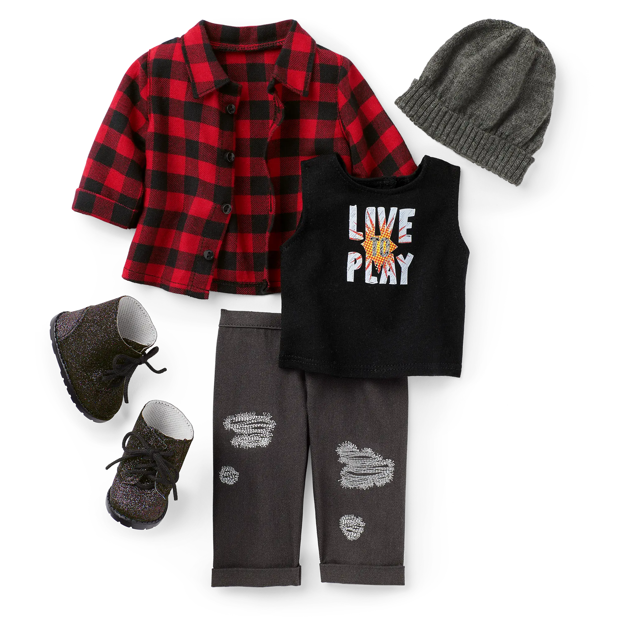 Relaxed To The Max Outfit For 18-Inch Dolls