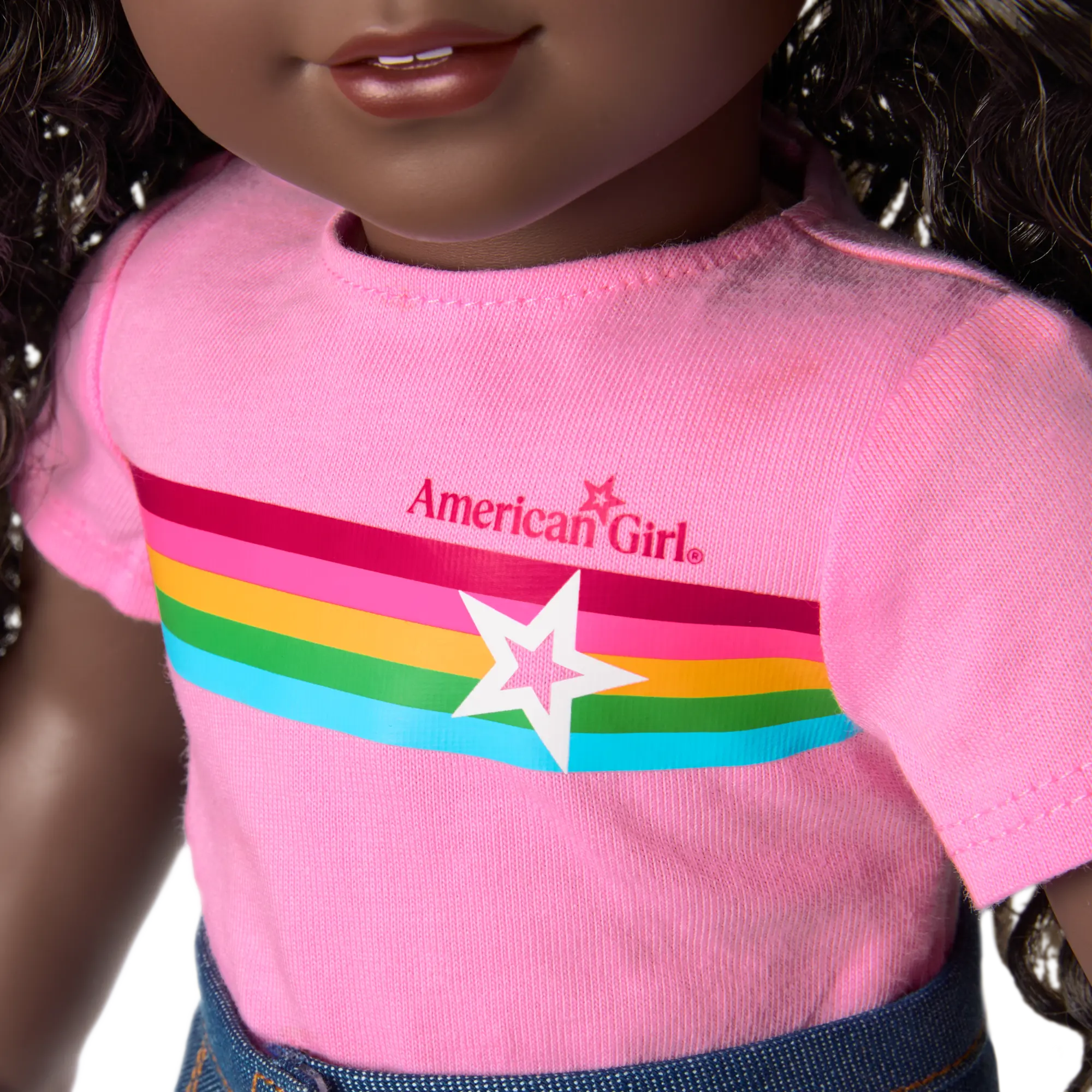 Truly Me 18-Inch Doll #127 With Curly Dark-Brown Hair - Image 10