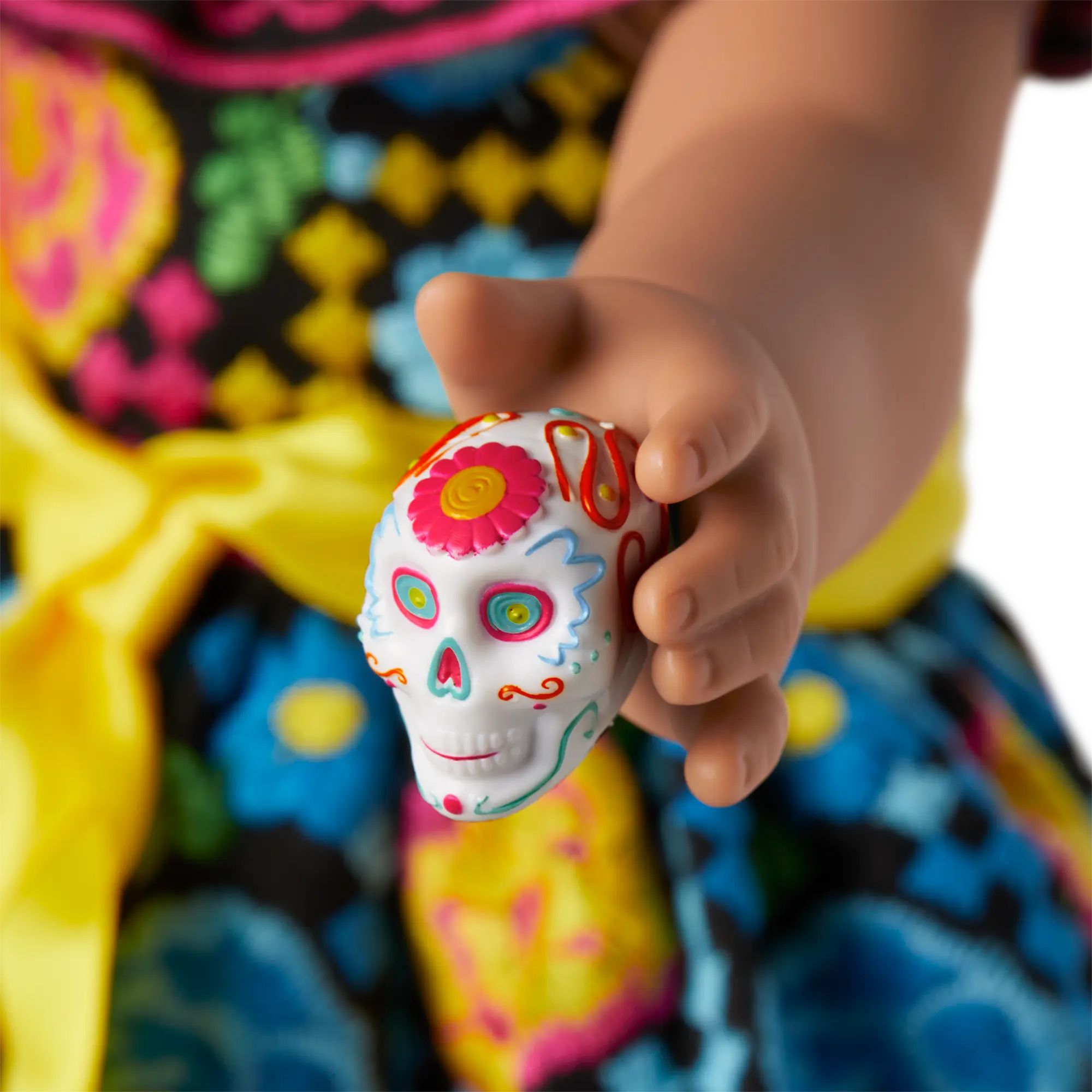 DíA De Muertos Celebration Outfit For 18-Inch Dolls - Image 5
