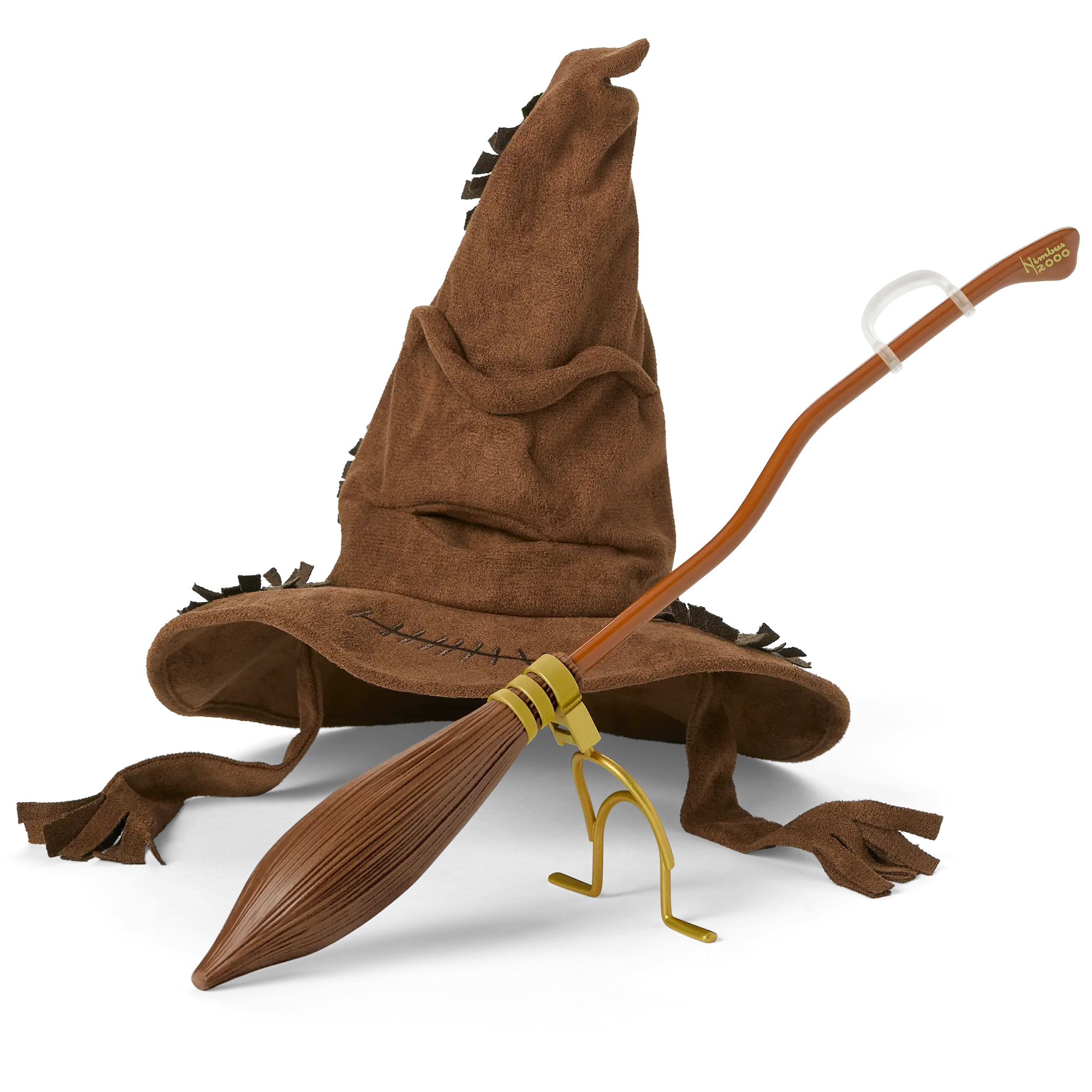 American Girl Sorting Hat & Nimbus 2000 For 18-Inch Dolls