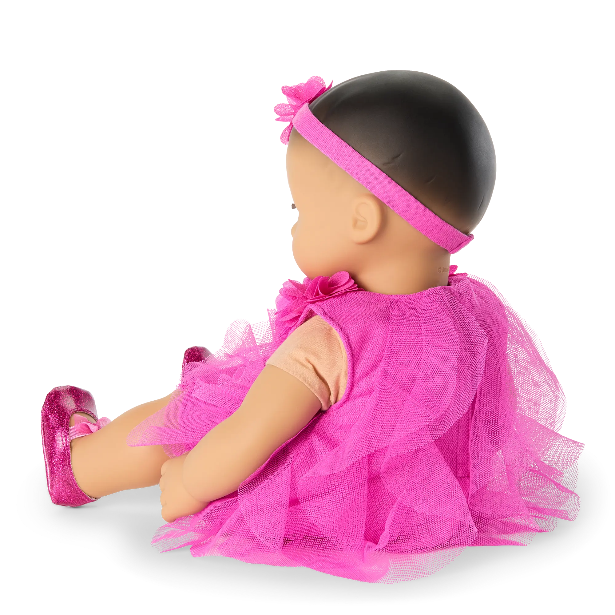 Party-Pink Birthday Outfit For Bitty Baby Dolls - Image 3