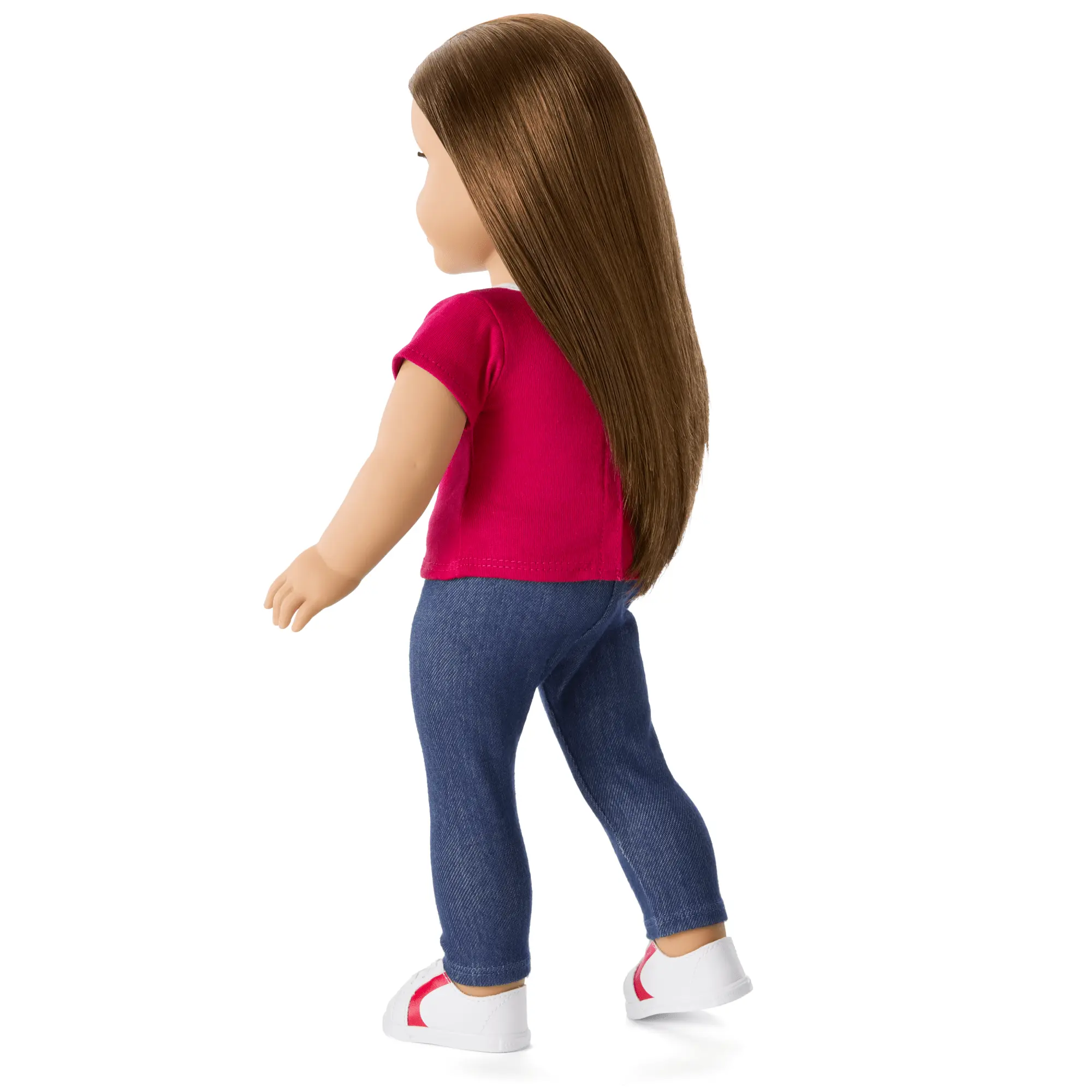Matching Ag Grin Pins Ringer Tee Set For Girls & 18-Inch Dolls - Image 4