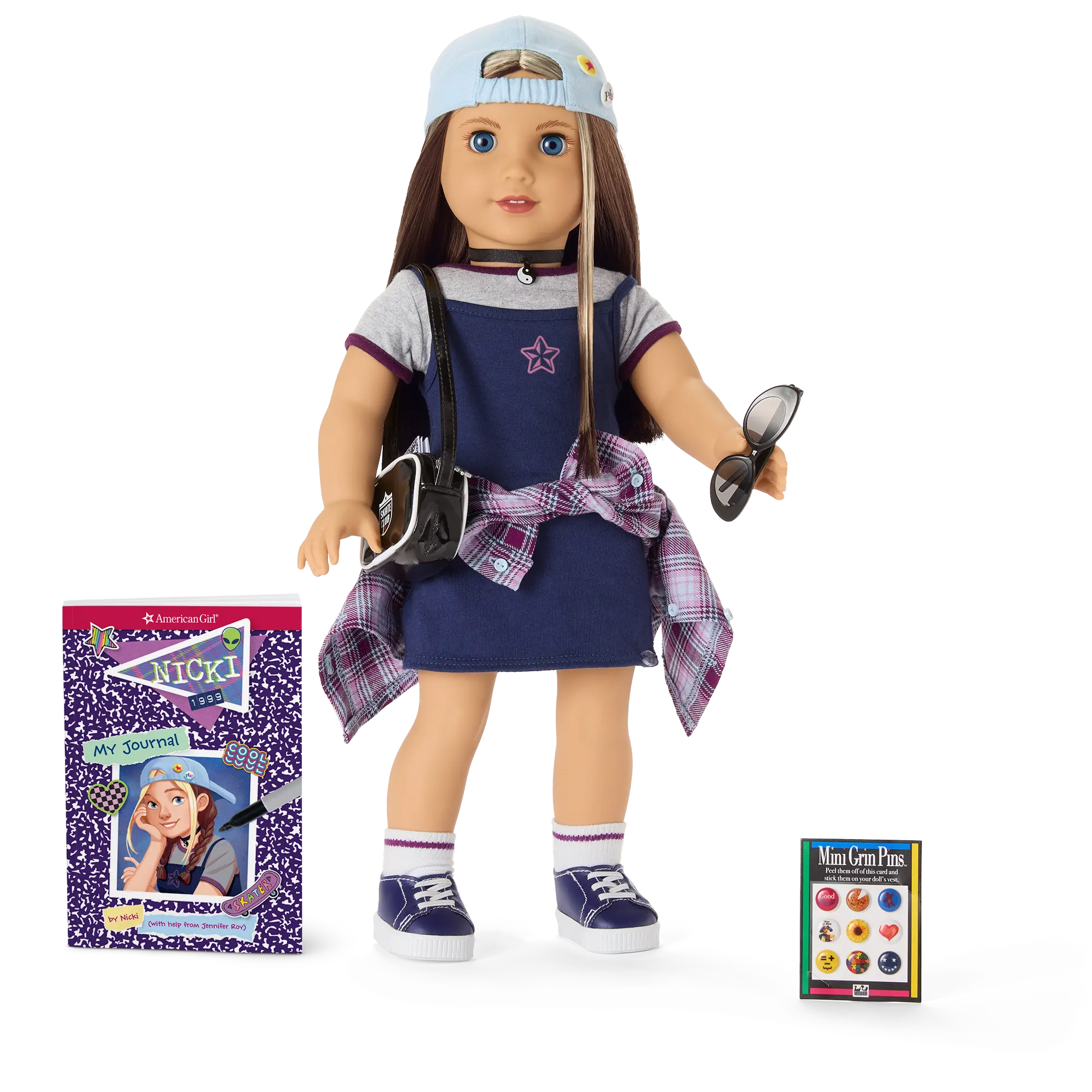 Nicki Hoffman Doll, Journal & Accessories (Historical Characters)
