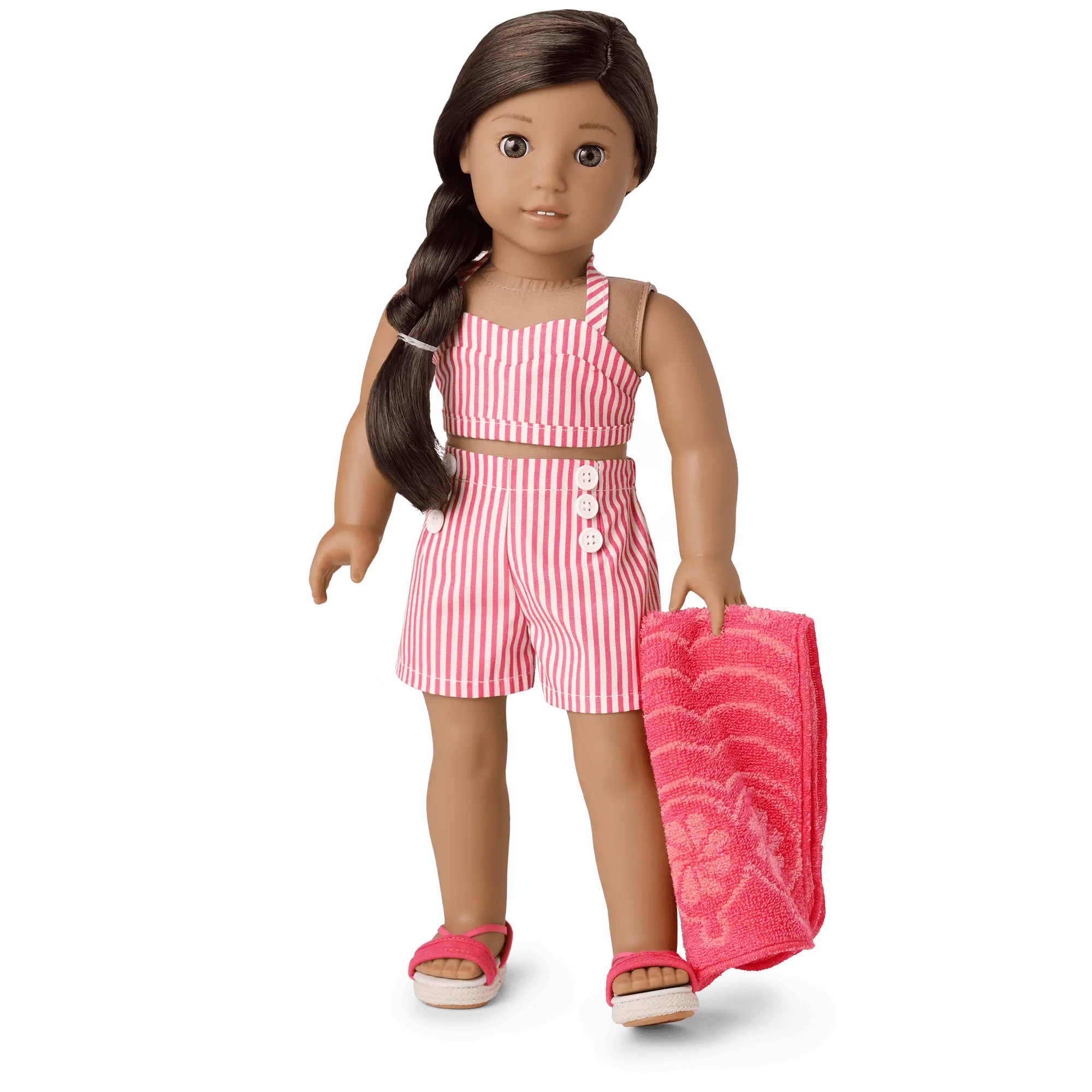 Nanea's Two-Piece Swimsuit For 18-Inch Dolls (Historical Characters) - Image 2