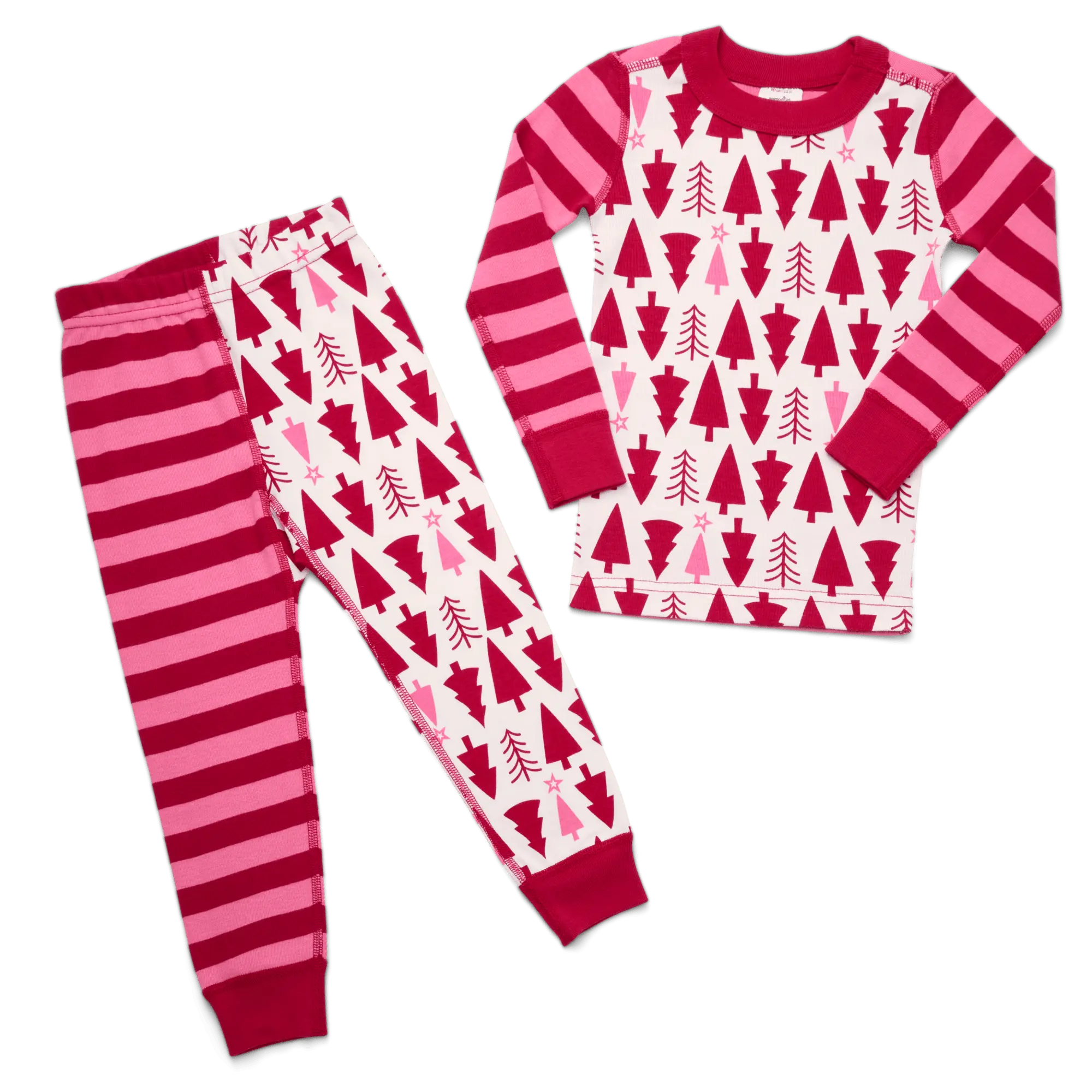 American Girl X Hanna Andersson Holiday Treetops Pajamas For Little Girls & Bitty Baby Dolls - Image 16