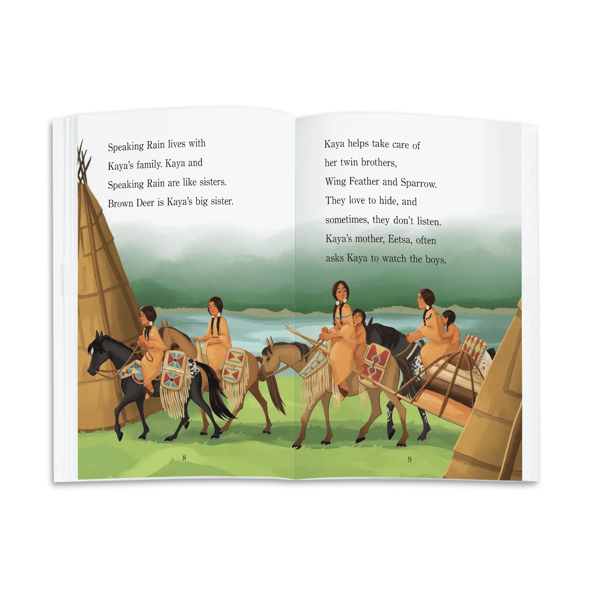 Step Into Reading Step 3 Book: Kaya Rides To The Rescue (Historical Characters) - Image 3